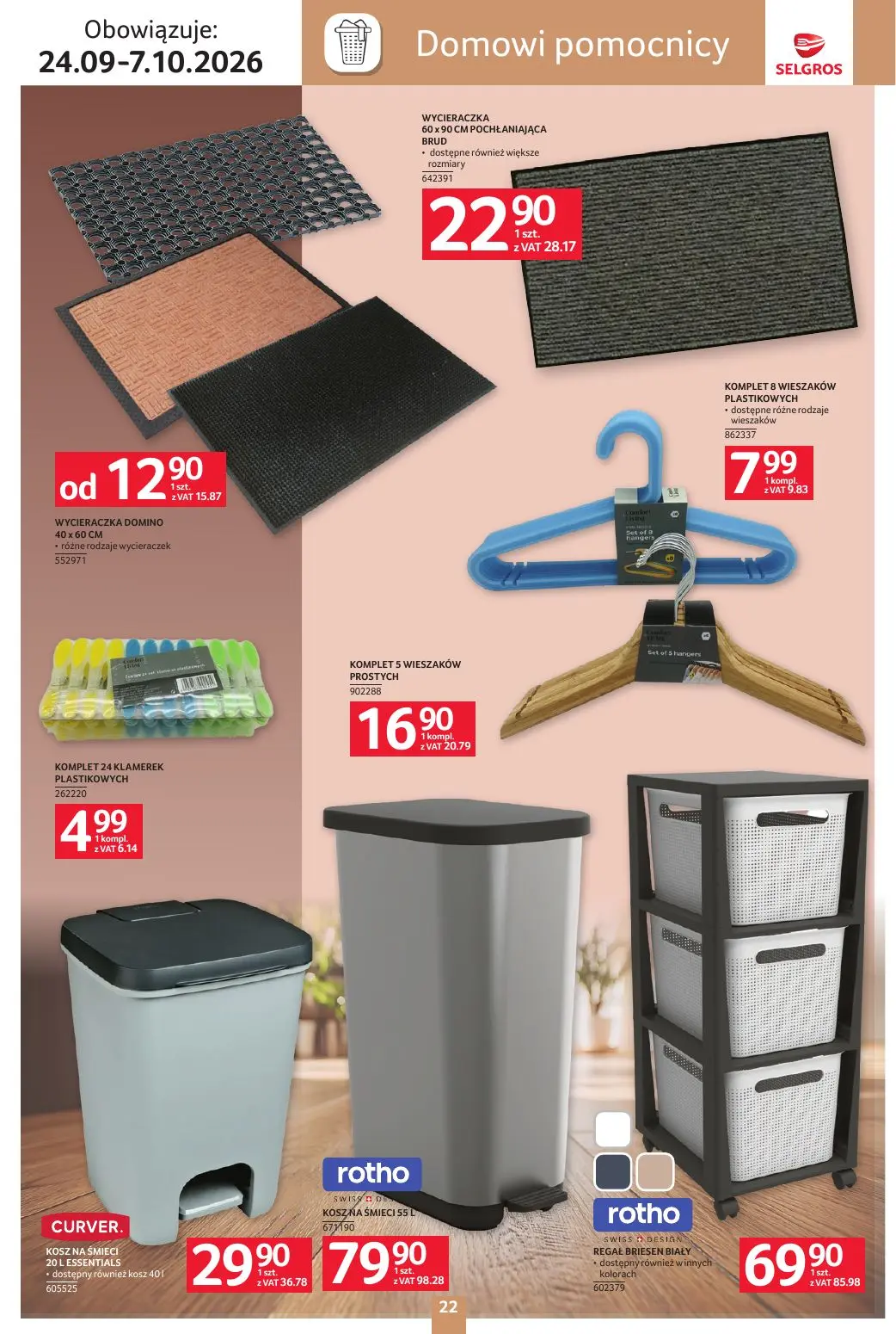 gazetka promocyjna SELGROS Katalog wyposażenie domu - Strona 22