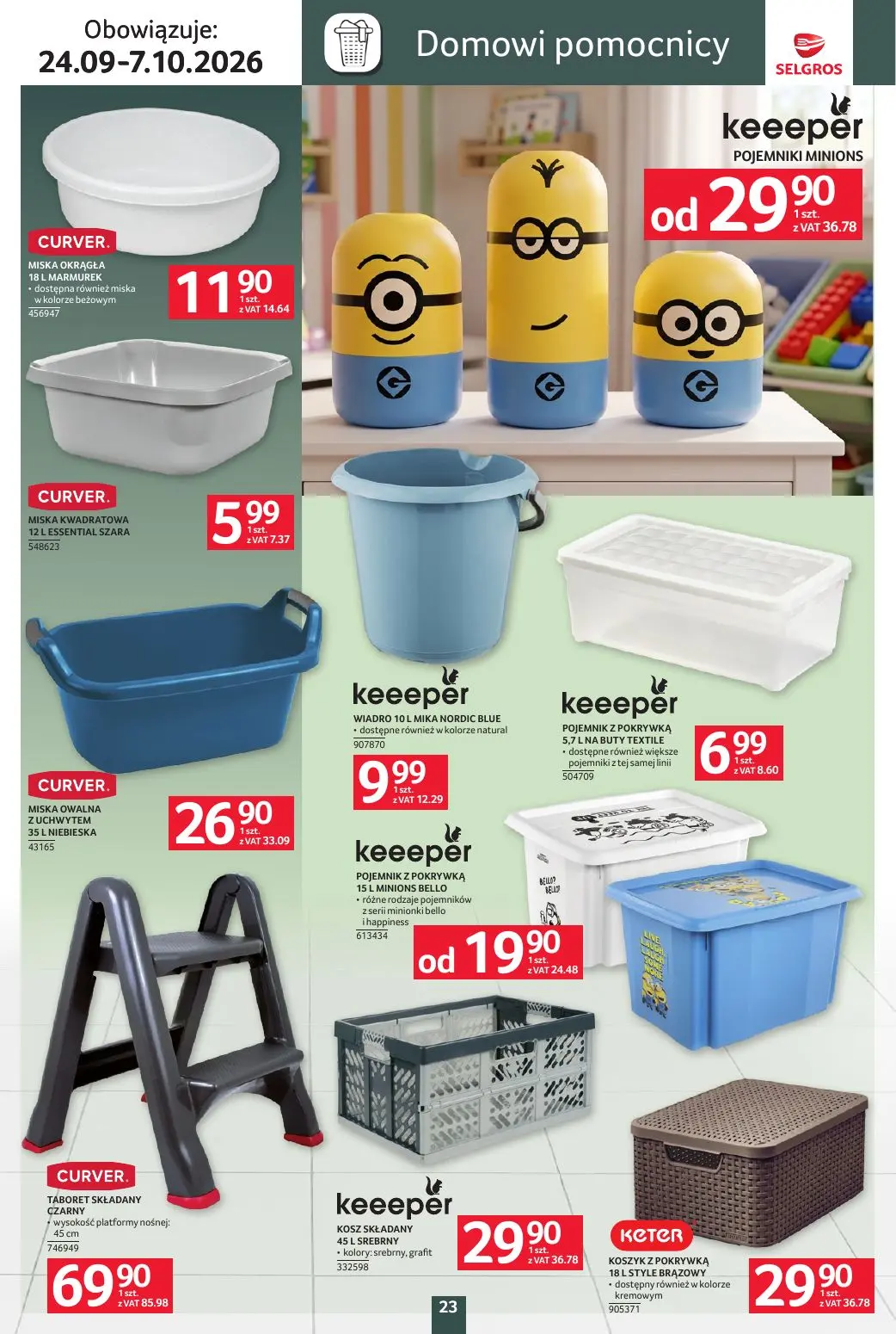 gazetka promocyjna SELGROS Katalog wyposażenie domu - Strona 23