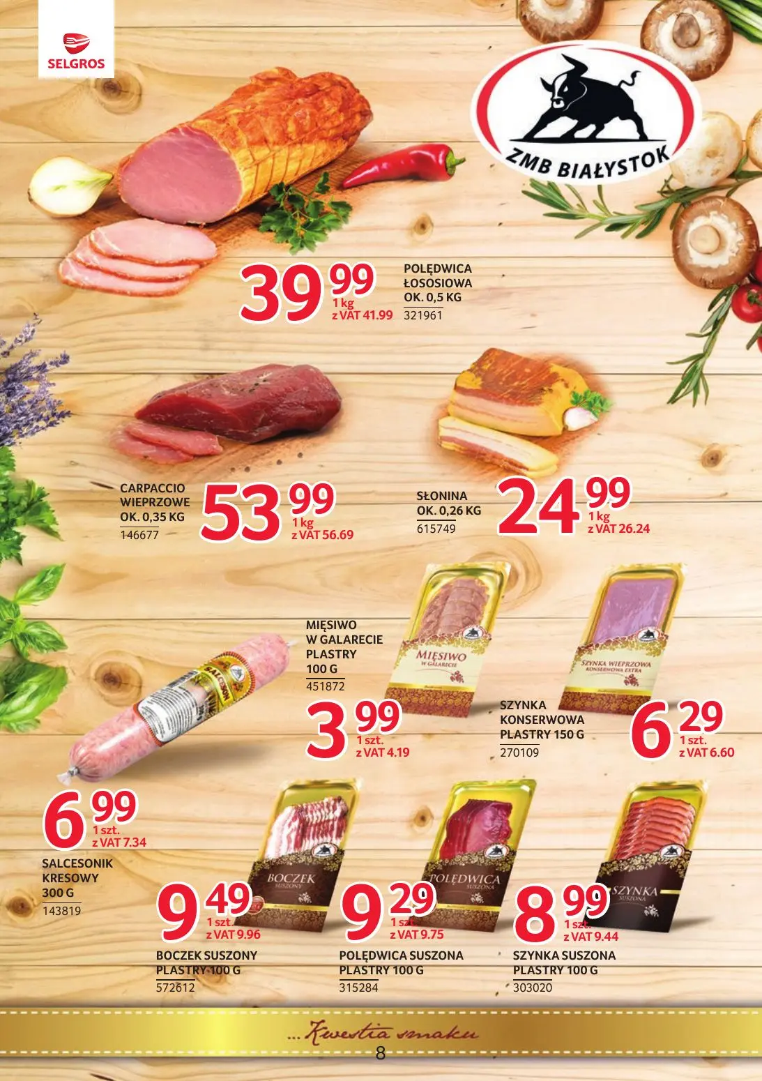 gazetka promocyjna SELGROS Markowe produkty - Strona 8