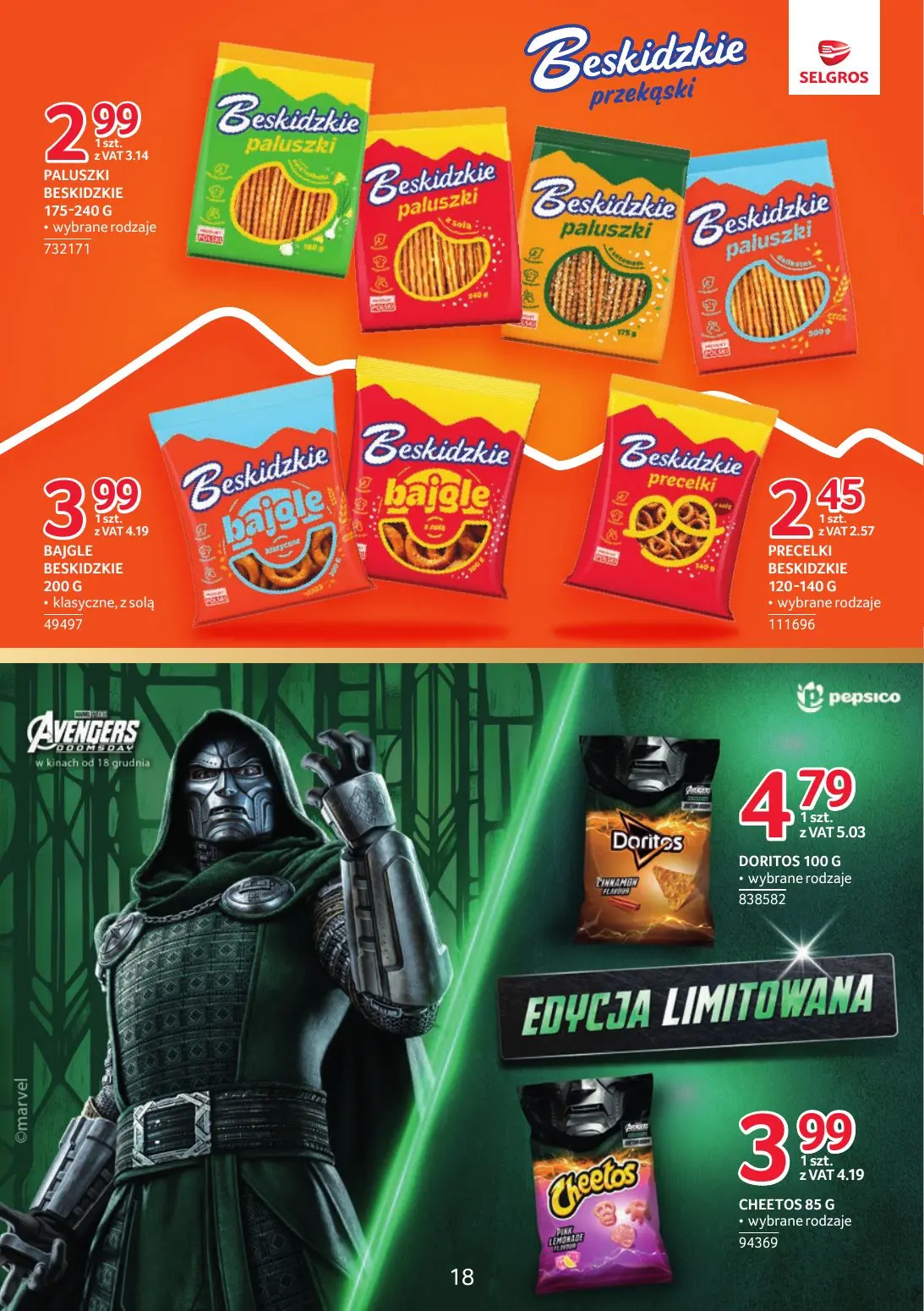 gazetka promocyjna SELGROS Markowe produkty - Strona 18