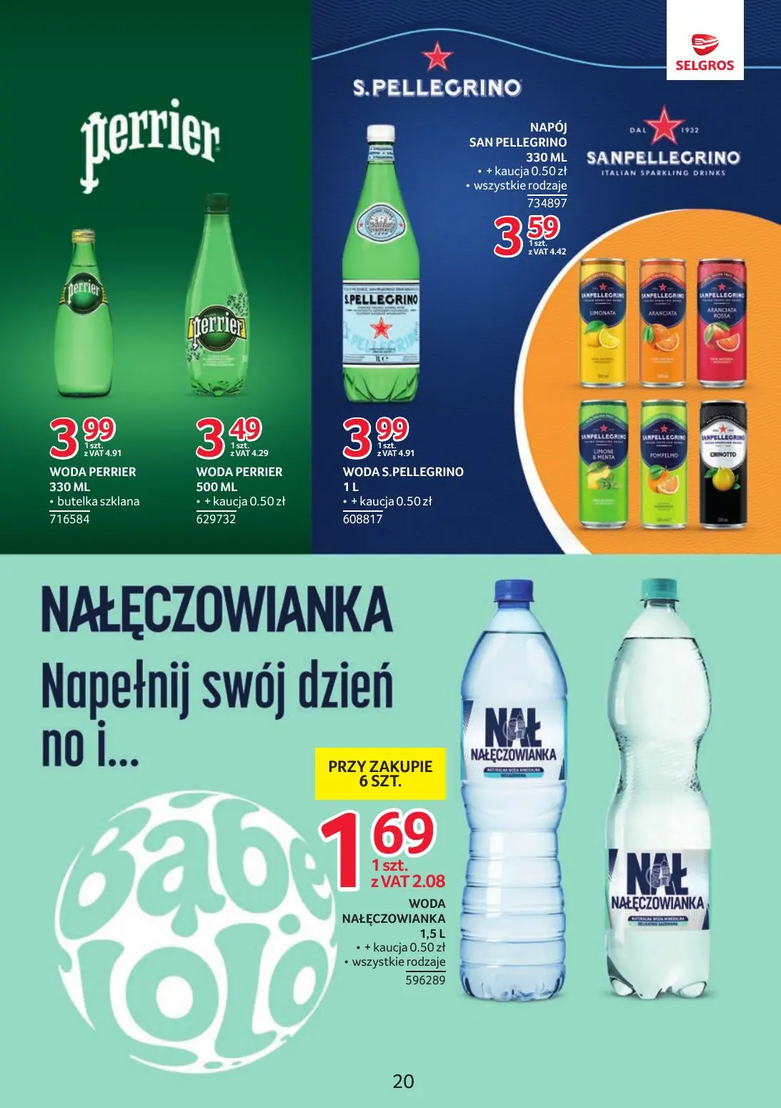 gazetka promocyjna SELGROS Markowe produkty - Strona 20