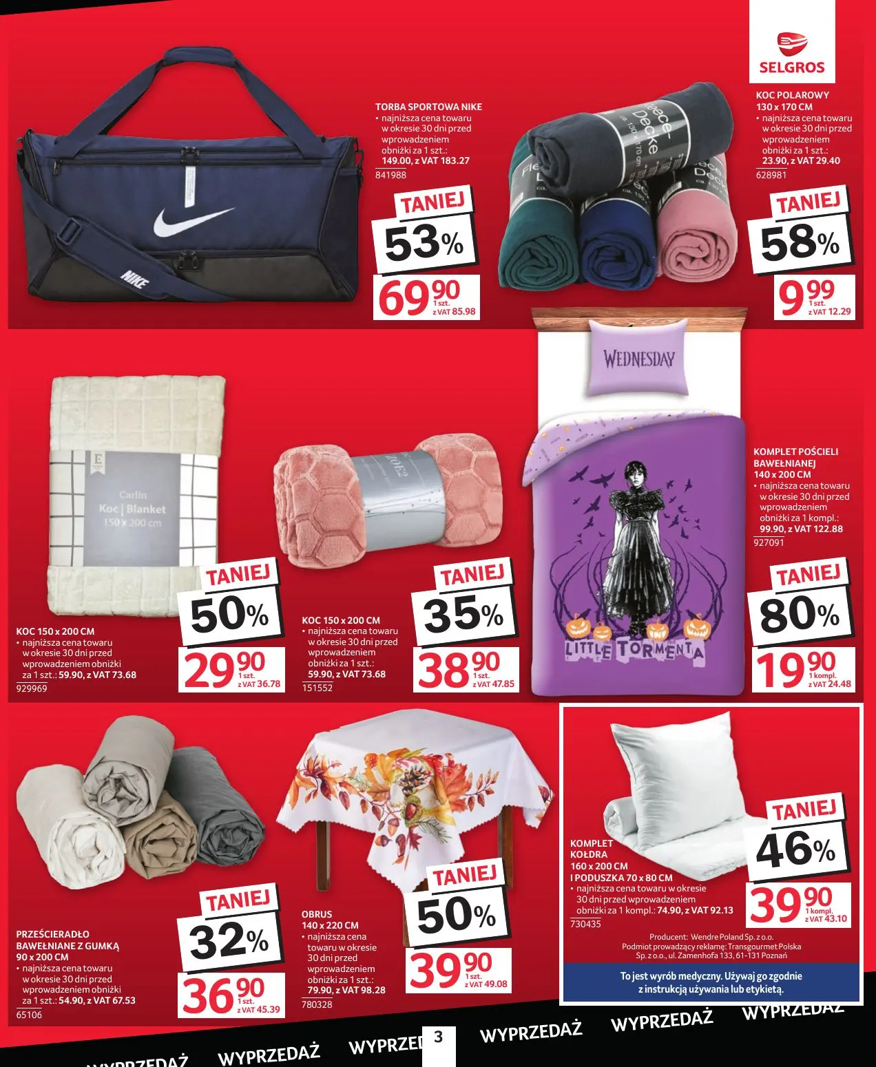 gazetka promocyjna SELGROS Katalog Wyprzedaż - Strona 3