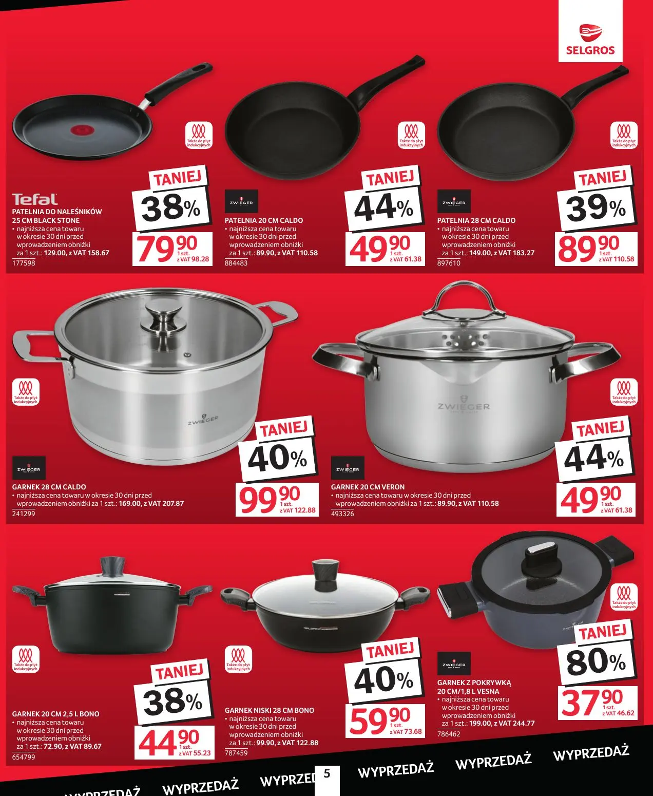 gazetka promocyjna SELGROS Katalog Wyprzedaż - Strona 5