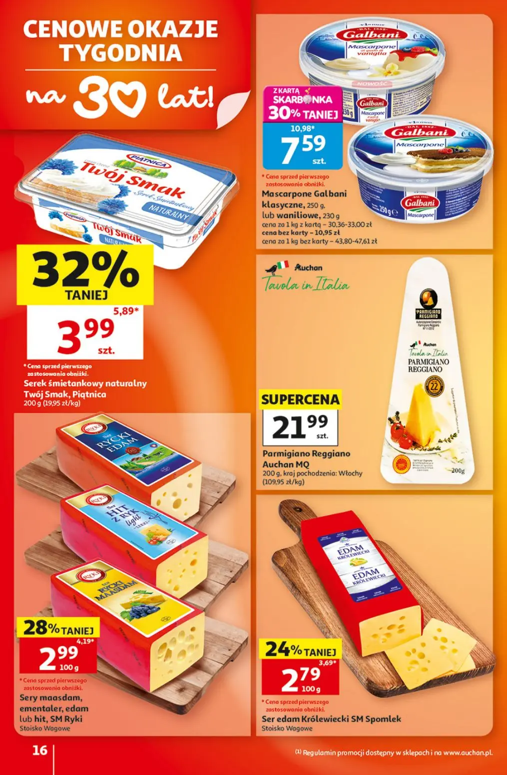 gazetka promocyjna Auchan Orły oszczędzania - Strona 16