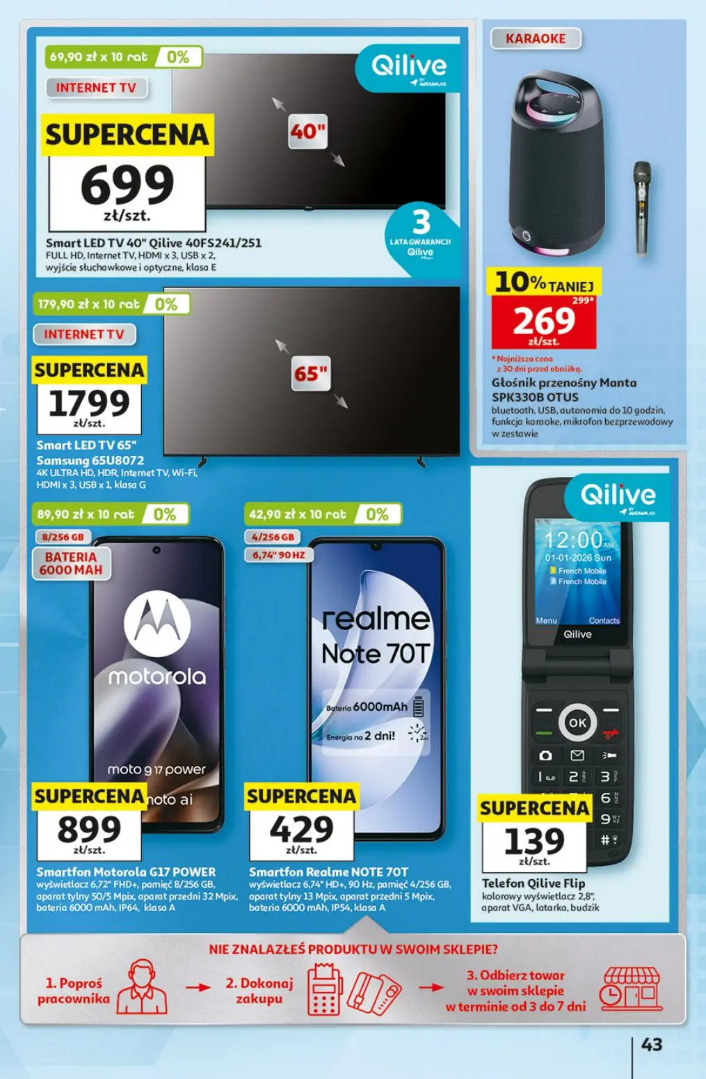 gazetka promocyjna Auchan Orły oszczędzania - Strona 43