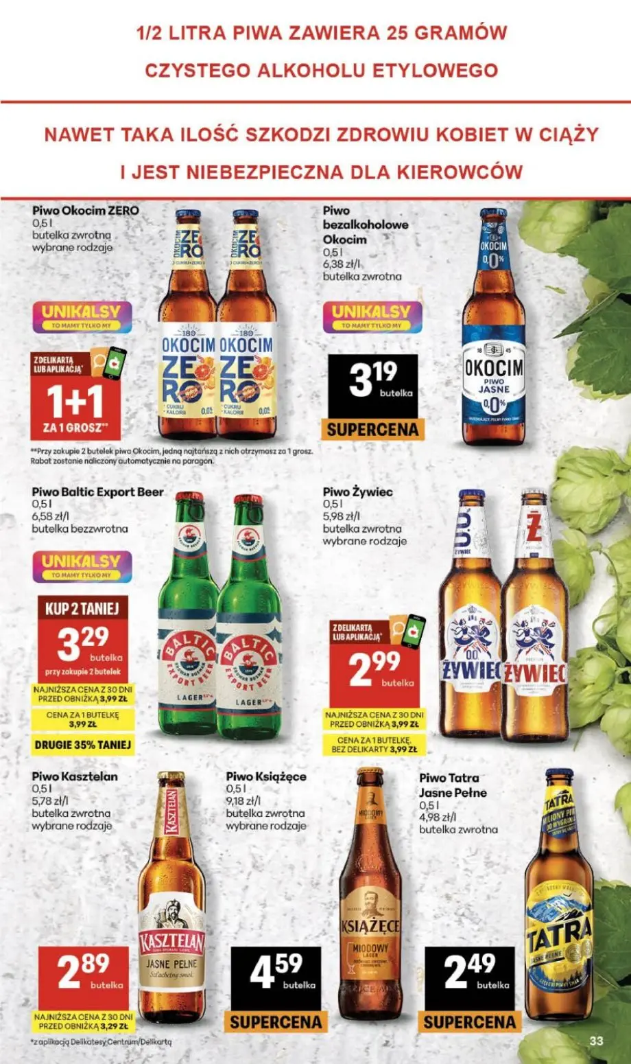 gazetka promocyjna Delikatesy Centrum Od czwartku - Strona 33