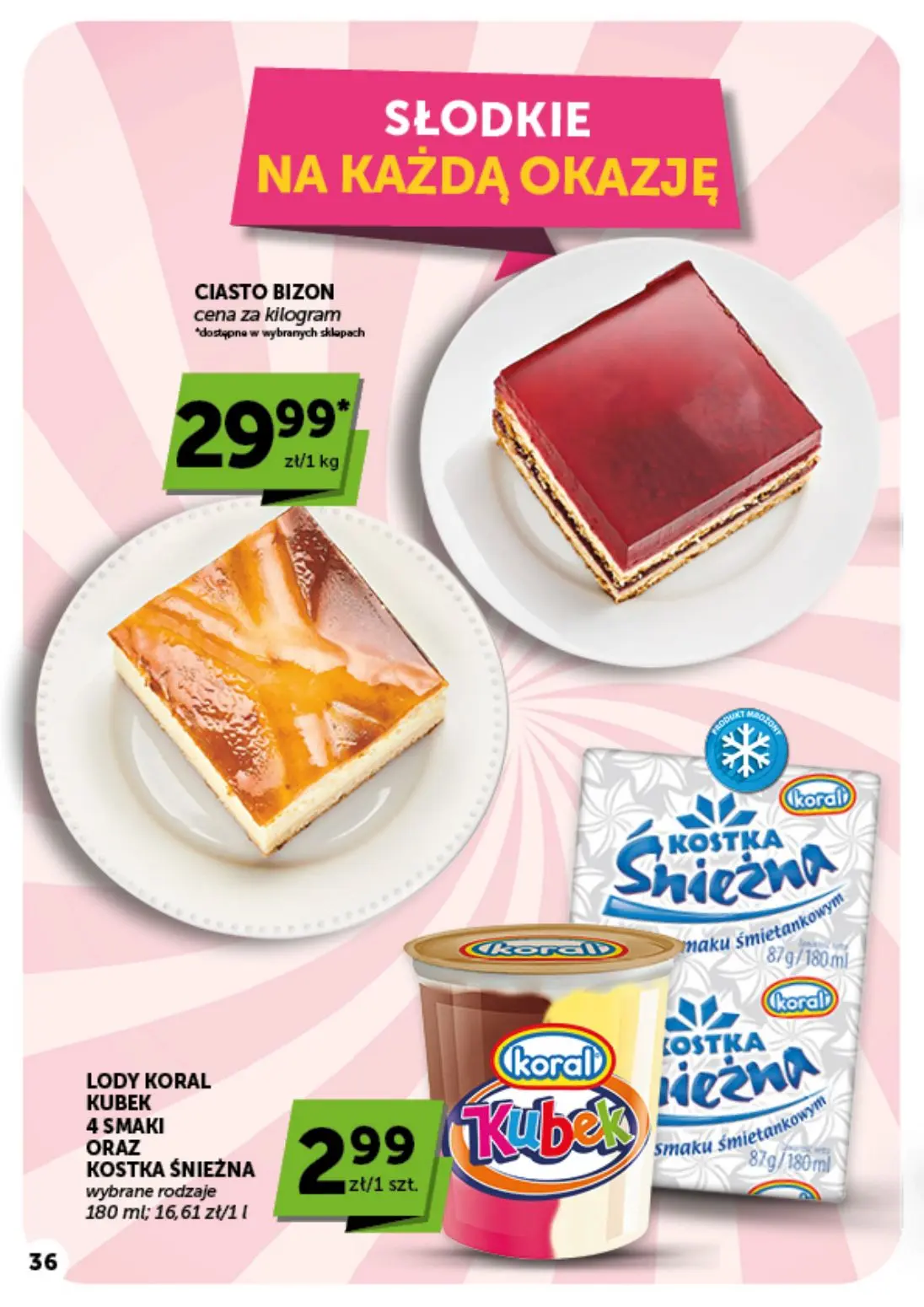 gazetka promocyjna groszek Supermarket - Strona 36