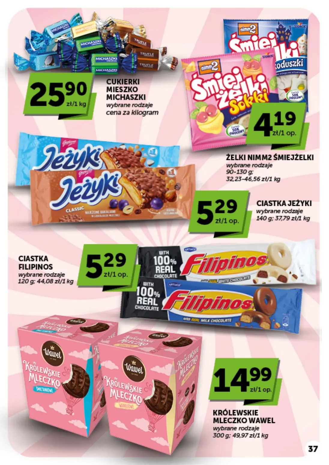 gazetka promocyjna groszek Supermarket - Strona 37