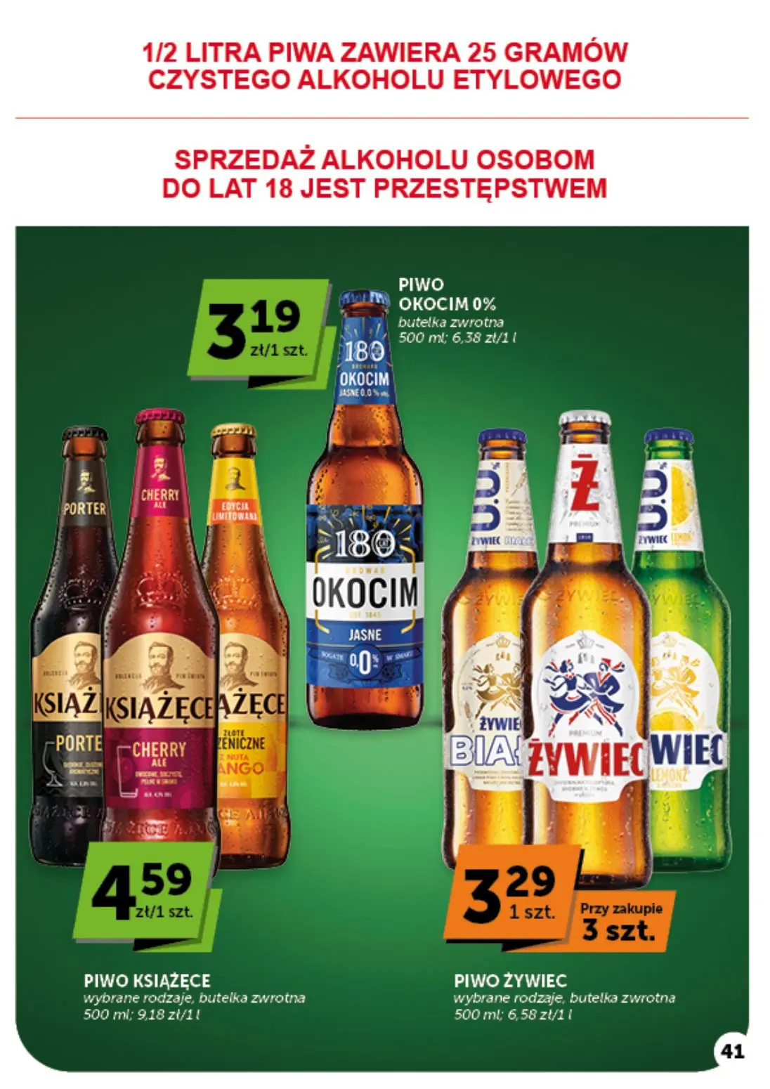 gazetka promocyjna groszek Supermarket - Strona 41
