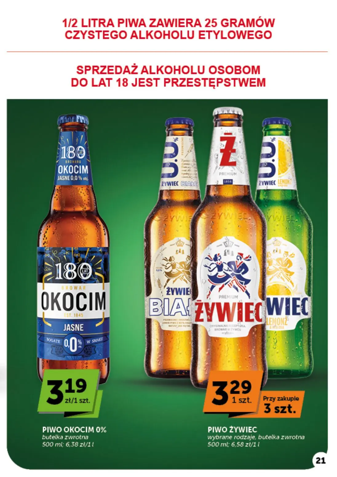 gazetka promocyjna groszek Minimarket - Strona 21