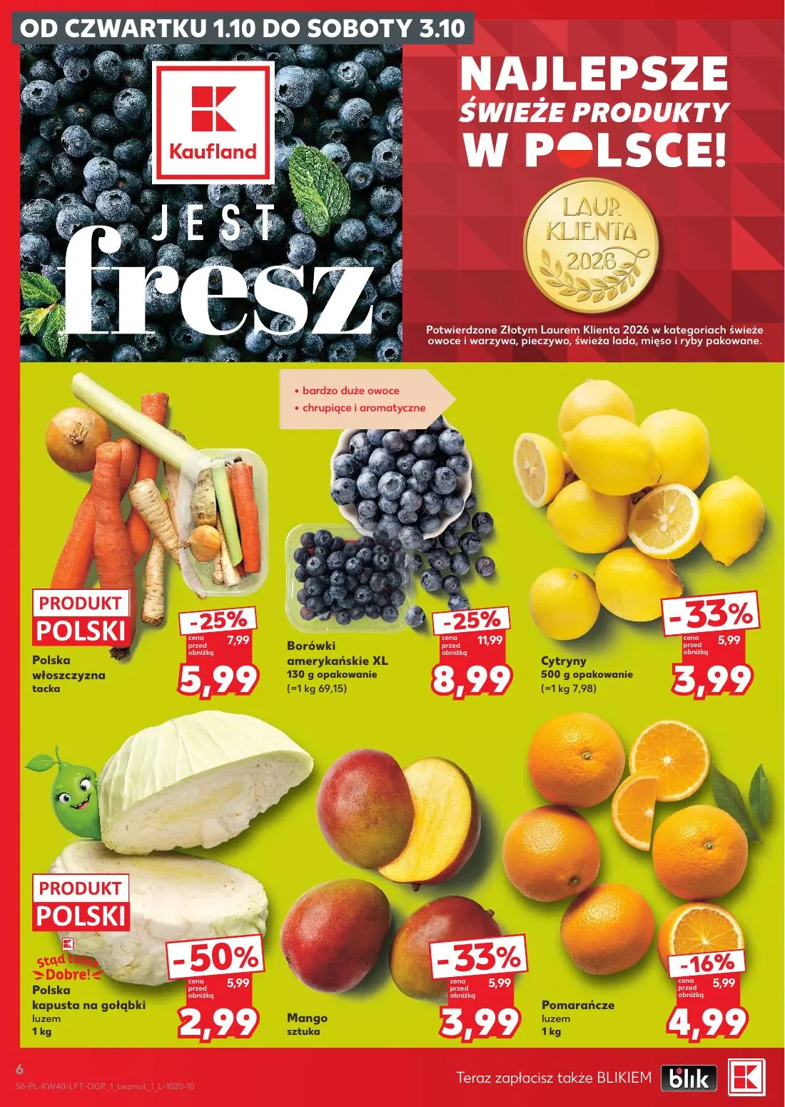 gazetka promocyjna Kaufland Jest fresz - Strona 6