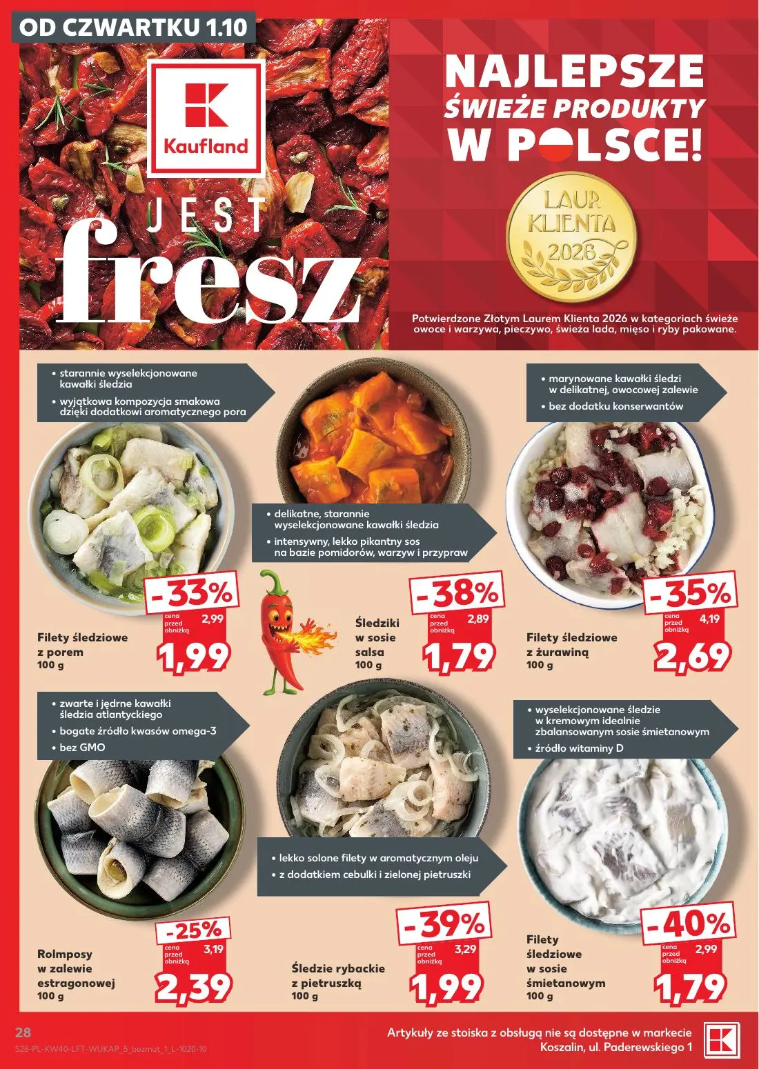 gazetka promocyjna Kaufland Jest fresz - Strona 28
