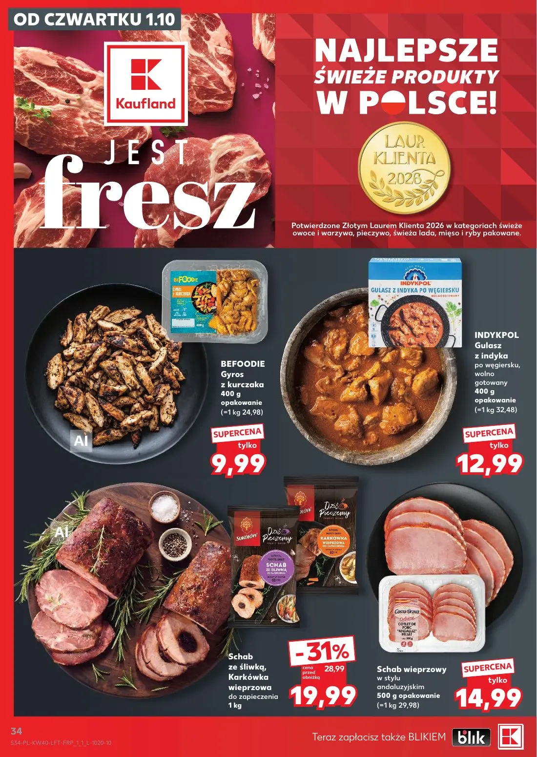 gazetka promocyjna Kaufland Jest fresz - Strona 34