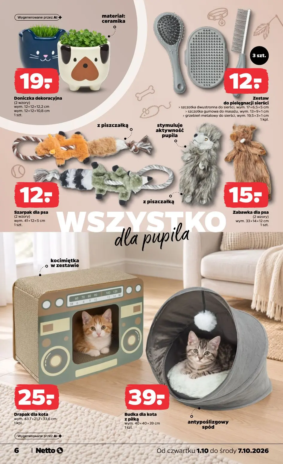 gazetka promocyjna NETTO Dzień Zwierzaków 🐱🐶 - Strona 6