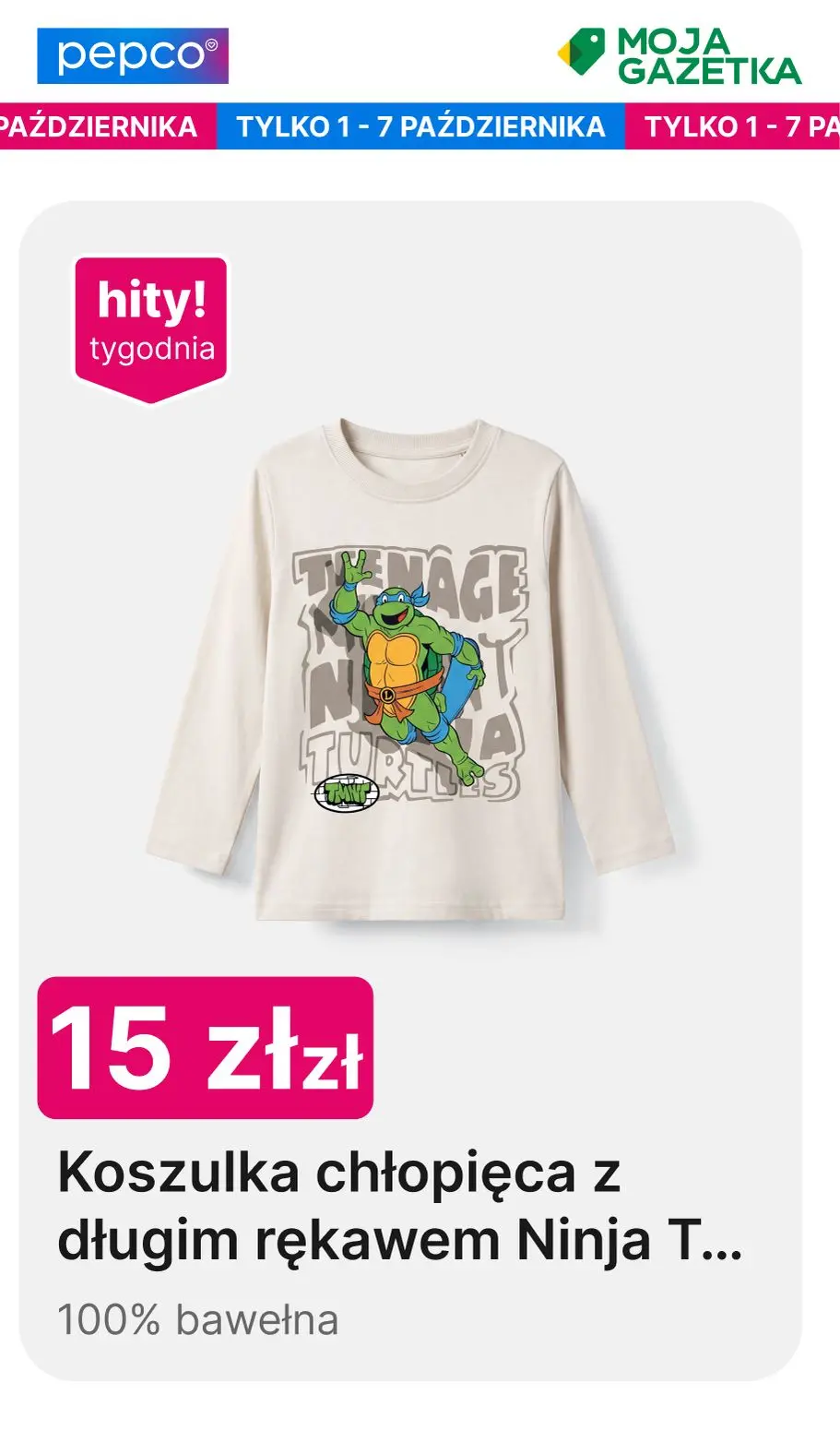 gazetka promocyjna PEPCO Hity tygodnia - Strona 18