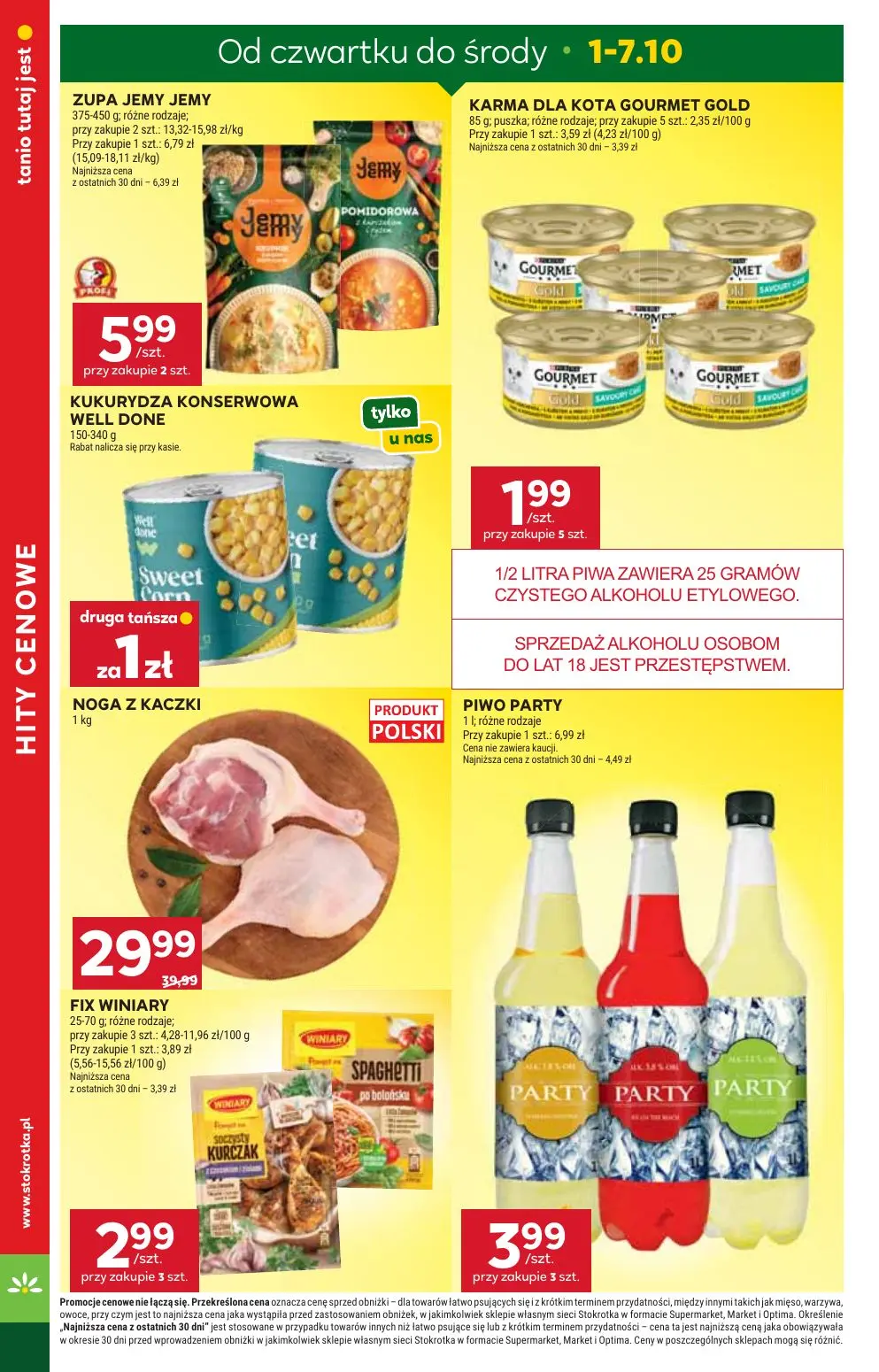 gazetka promocyjna Stokrotka Supermarket Od czwartku - Strona 4