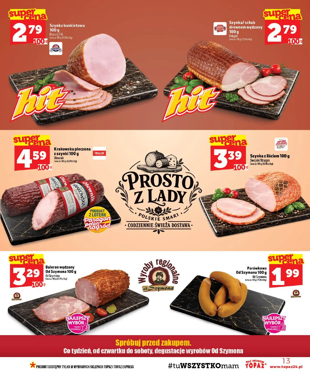 gazetka promocyjna Topaz  - Strona 13