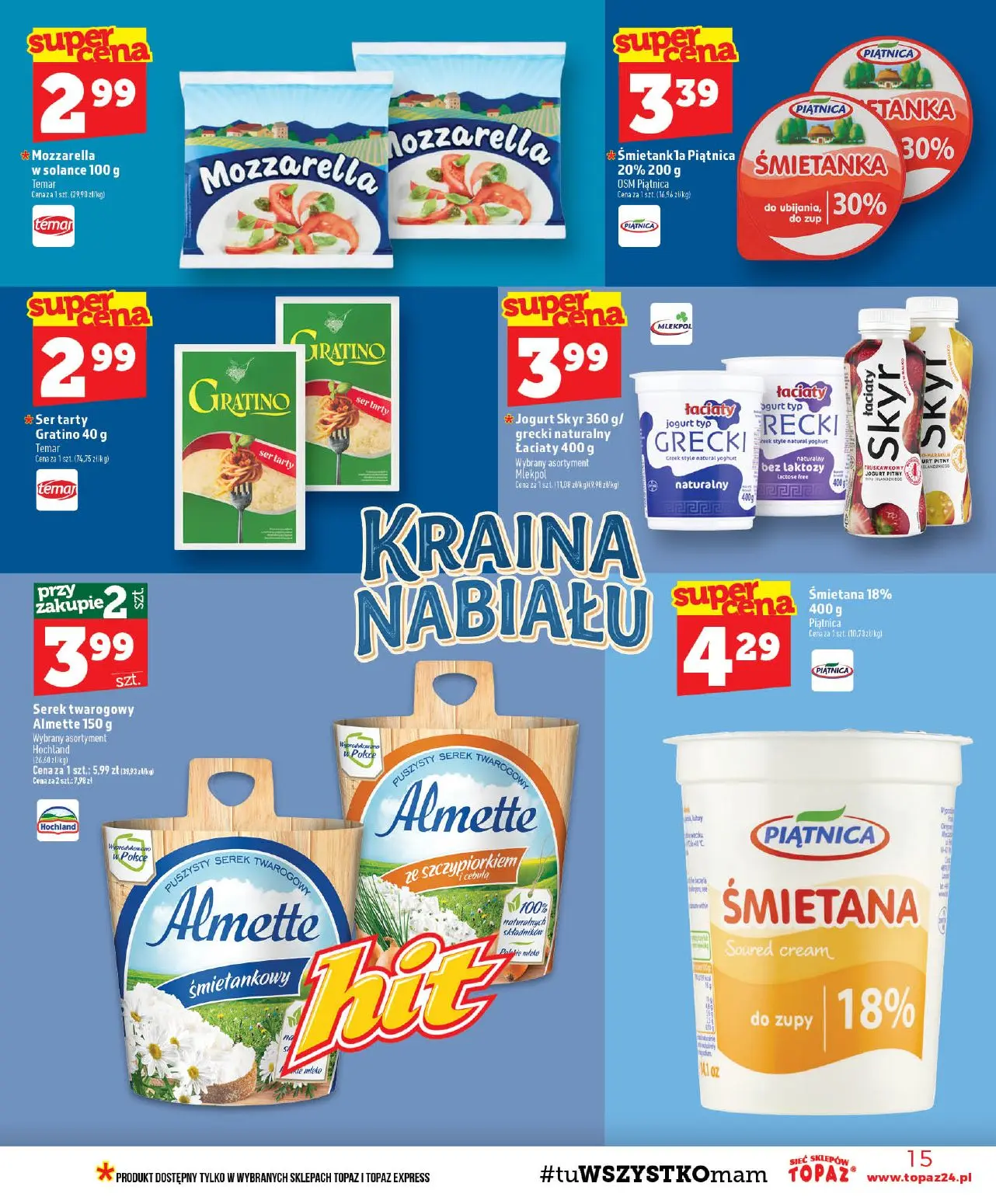 gazetka promocyjna Topaz  - Strona 15