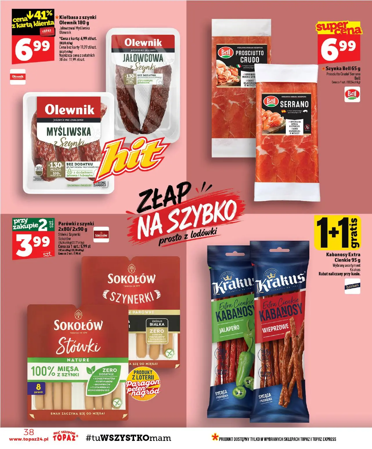 gazetka promocyjna Topaz  - Strona 38