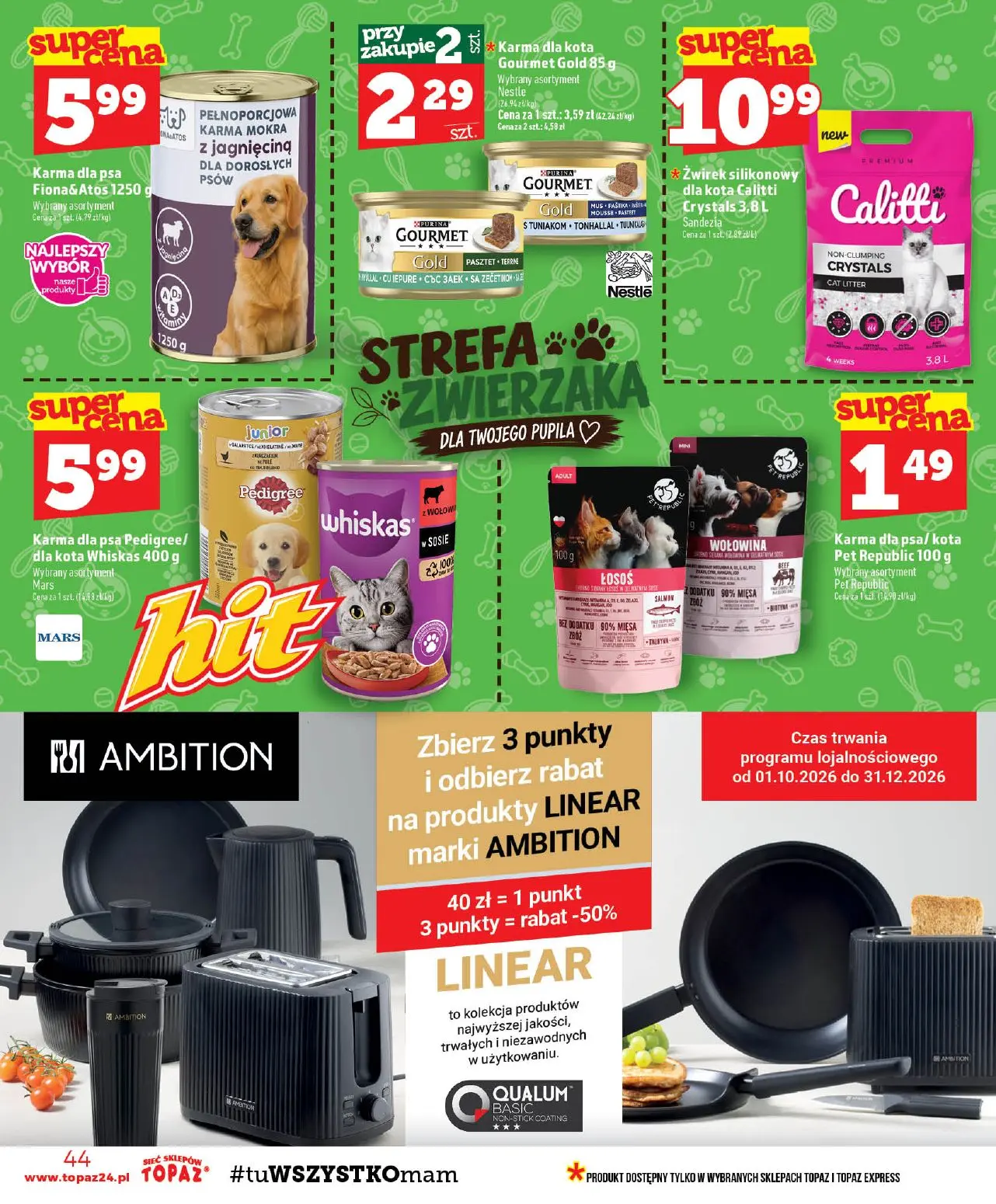 gazetka promocyjna Topaz  - Strona 44