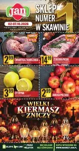 Gazetka promocyjna Jan, ważna od 2026-10-02 do 2026-10-07.