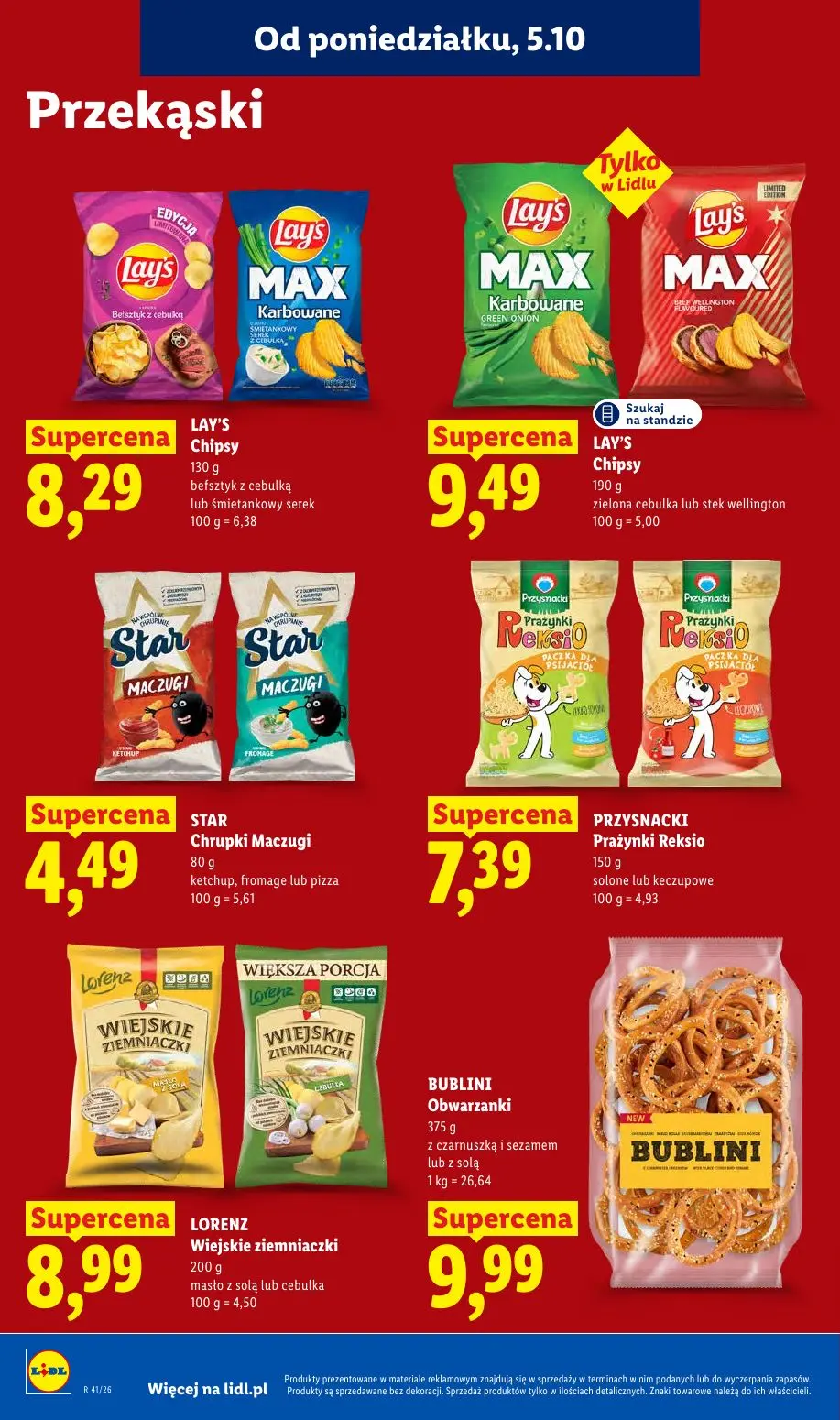 gazetka promocyjna LIDL Od poniedziałku - Strona 74