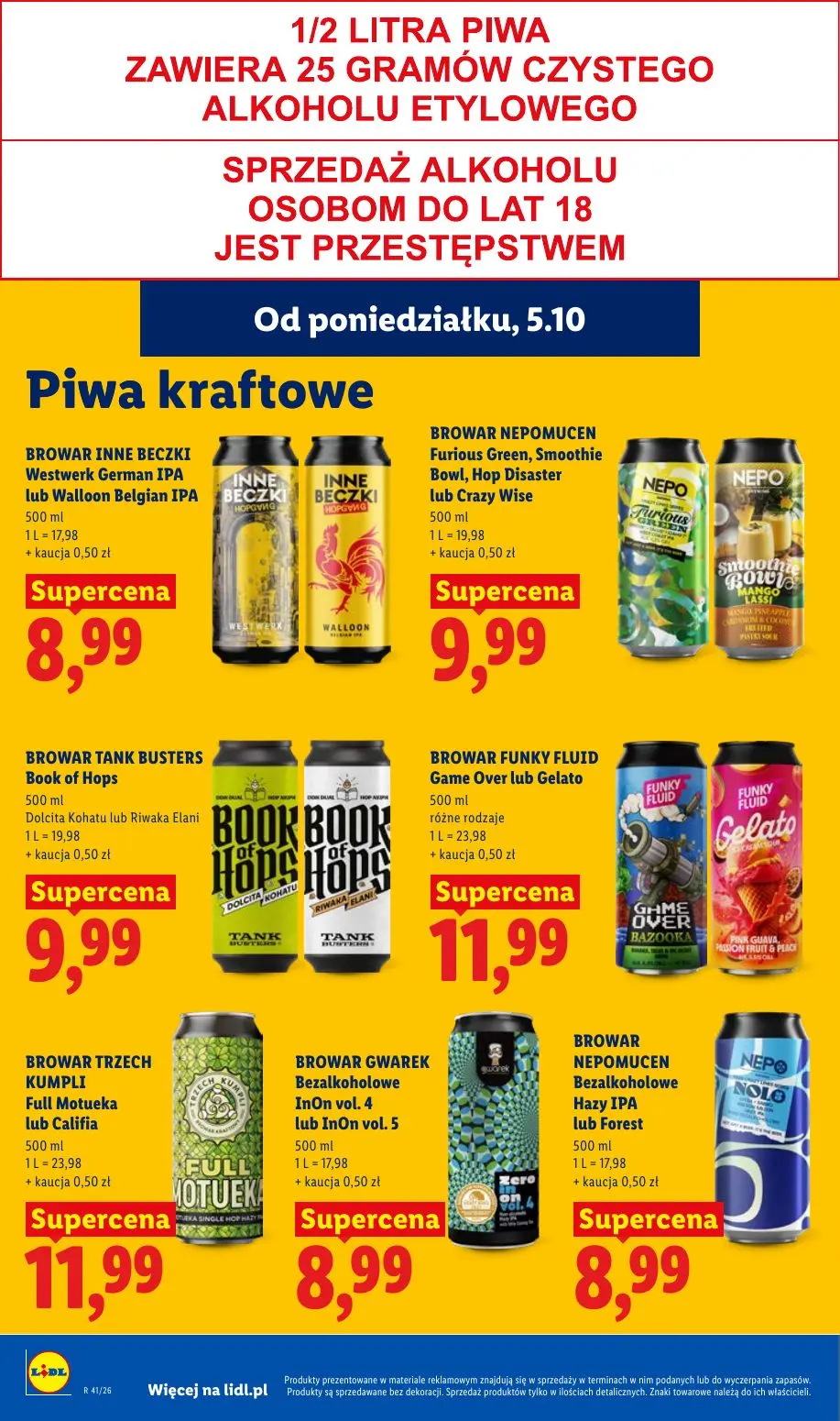 gazetka promocyjna LIDL Od poniedziałku - Strona 76