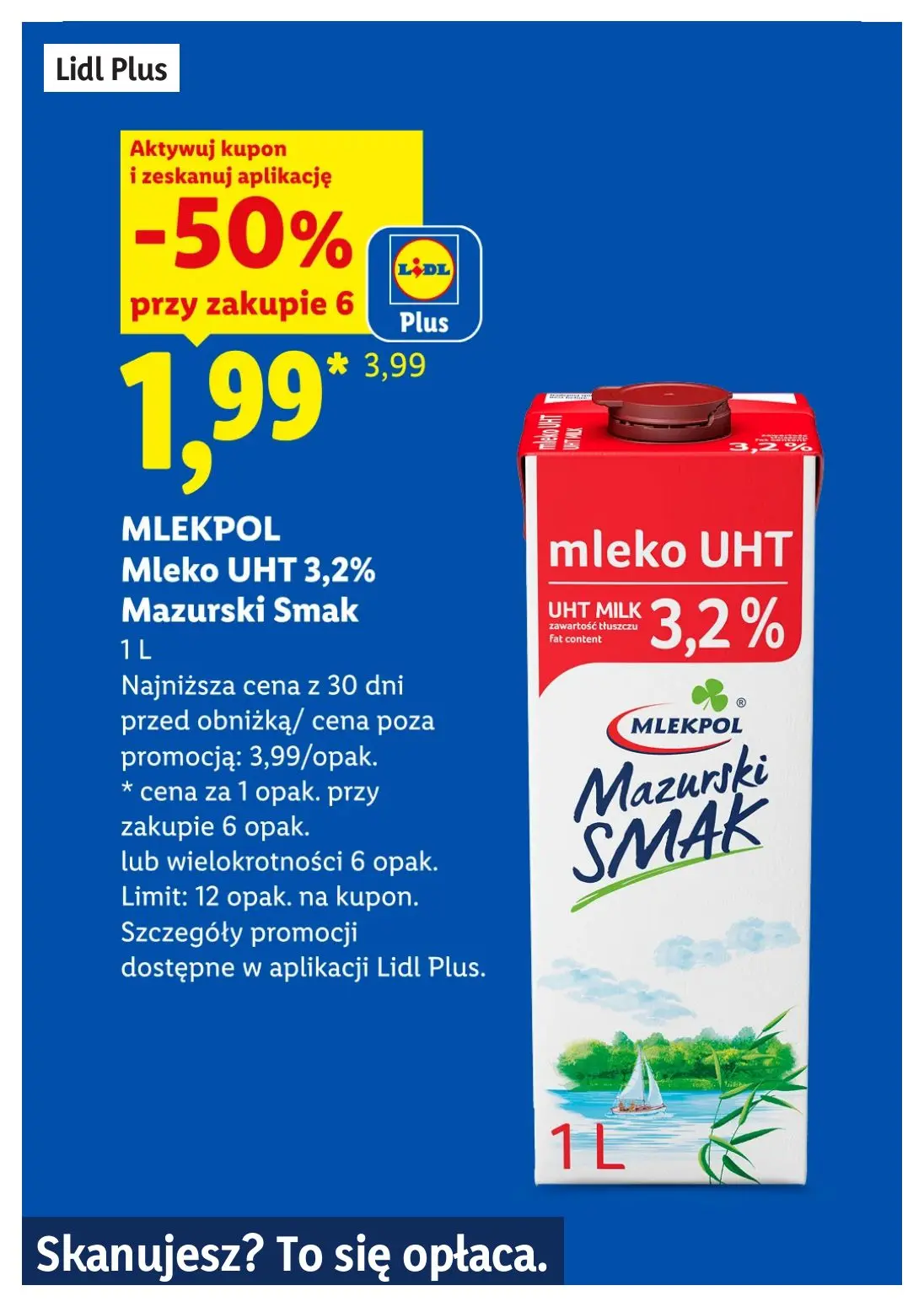 gazetka promocyjna LIDL Lidl plus. Skanujesz - To się opłaca - Strona 6