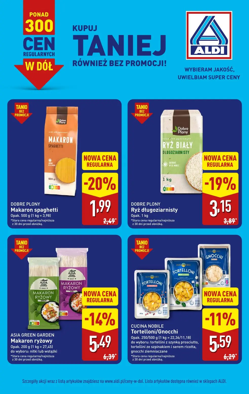 gazetka promocyjna ALDI Kupuj TANIEJ bez promocji! 👛 - Strona 4