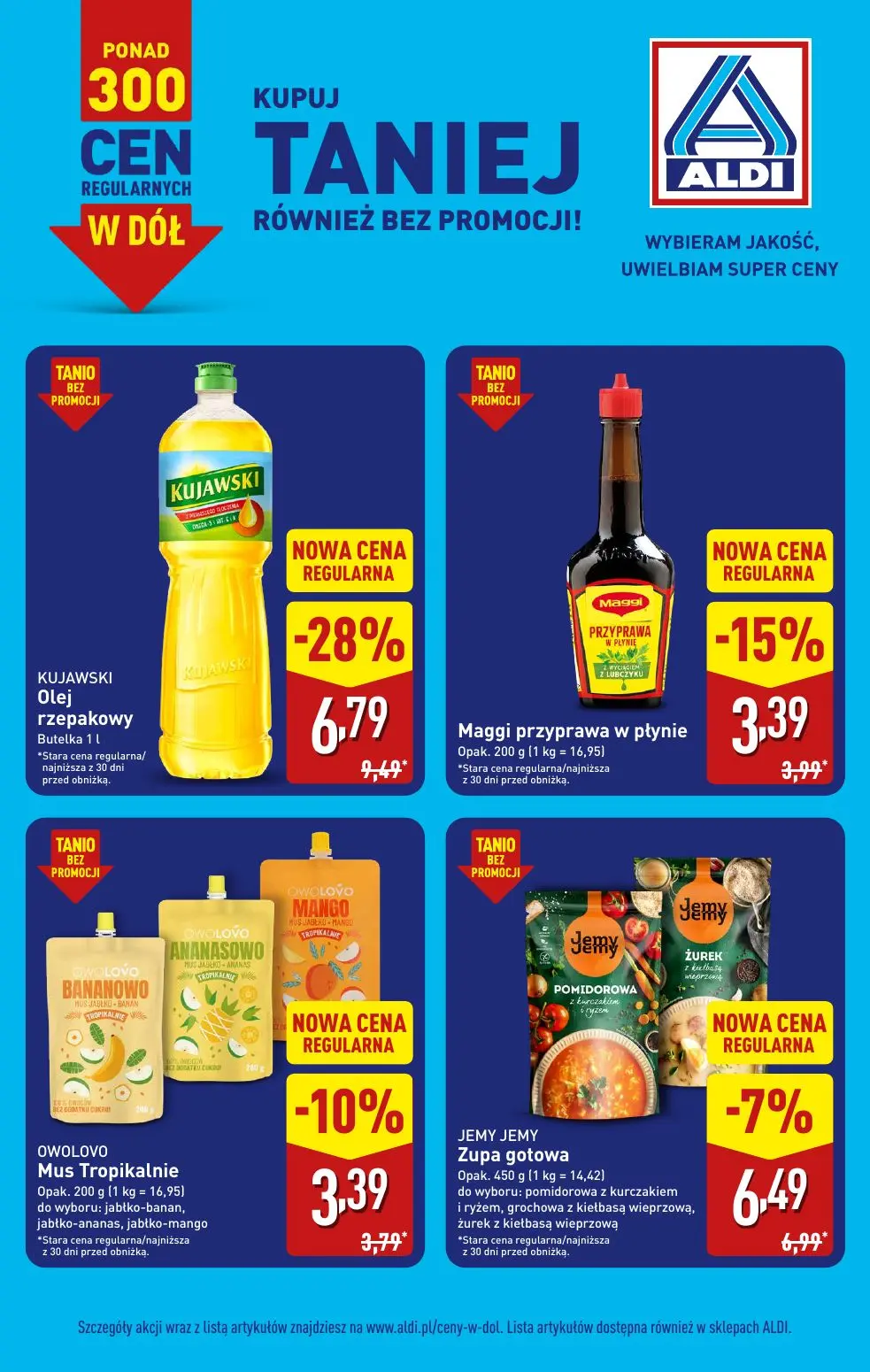 gazetka promocyjna ALDI Kupuj TANIEJ bez promocji! 👛 - Strona 5