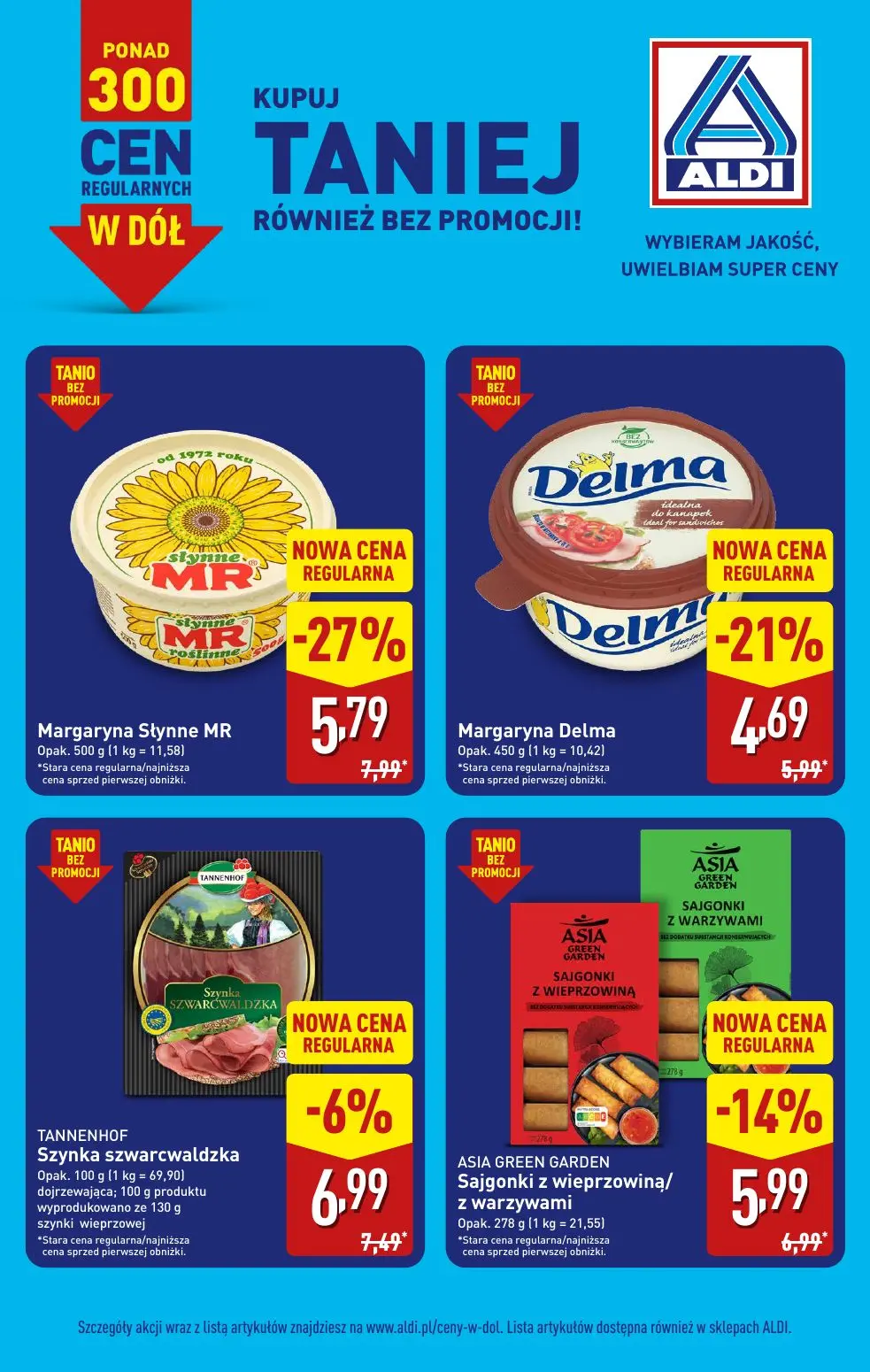 gazetka promocyjna ALDI Kupuj TANIEJ bez promocji! 👛 - Strona 7
