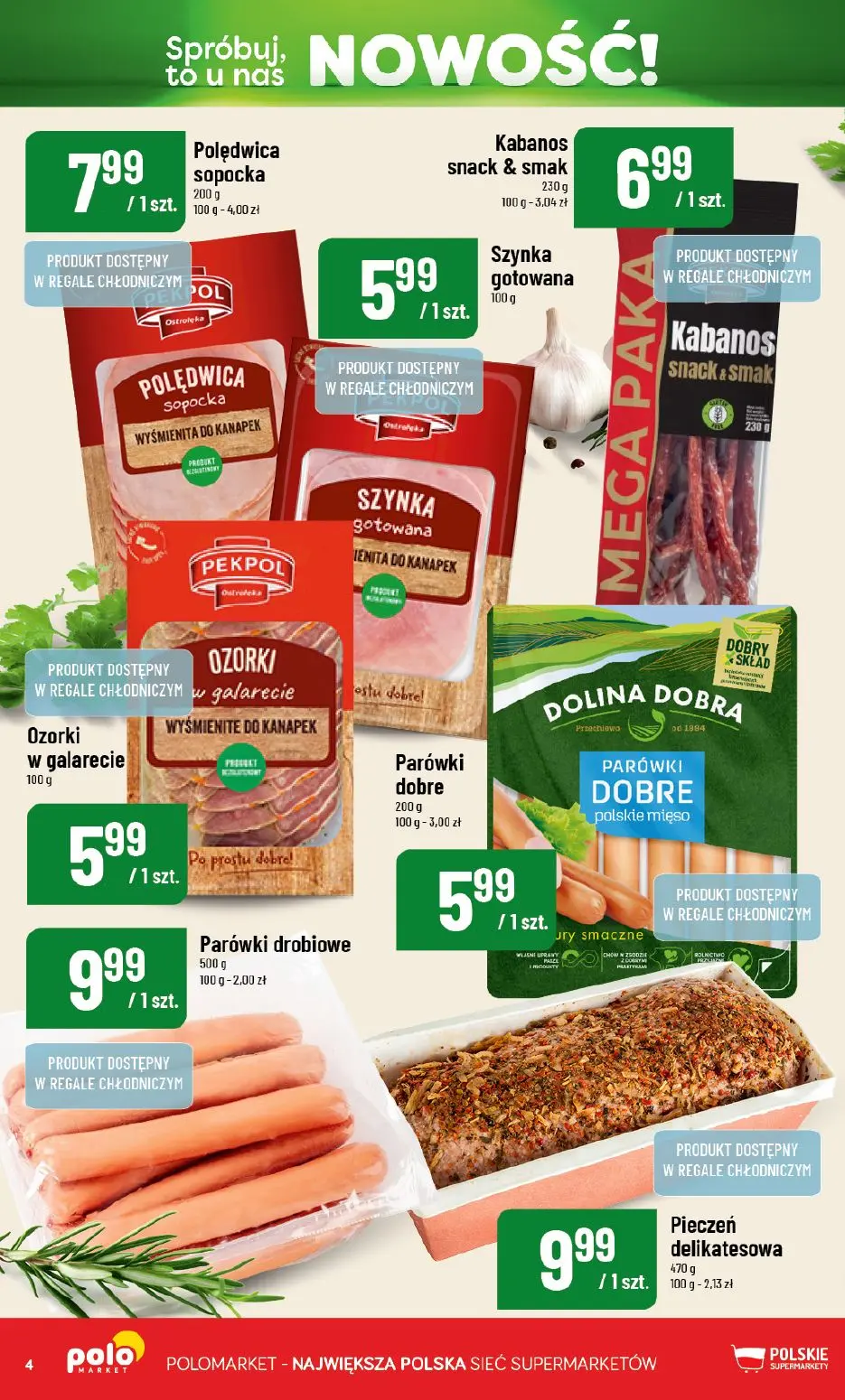 gazetka promocyjna POLOmarket NOWOŚCI - Strona 4
