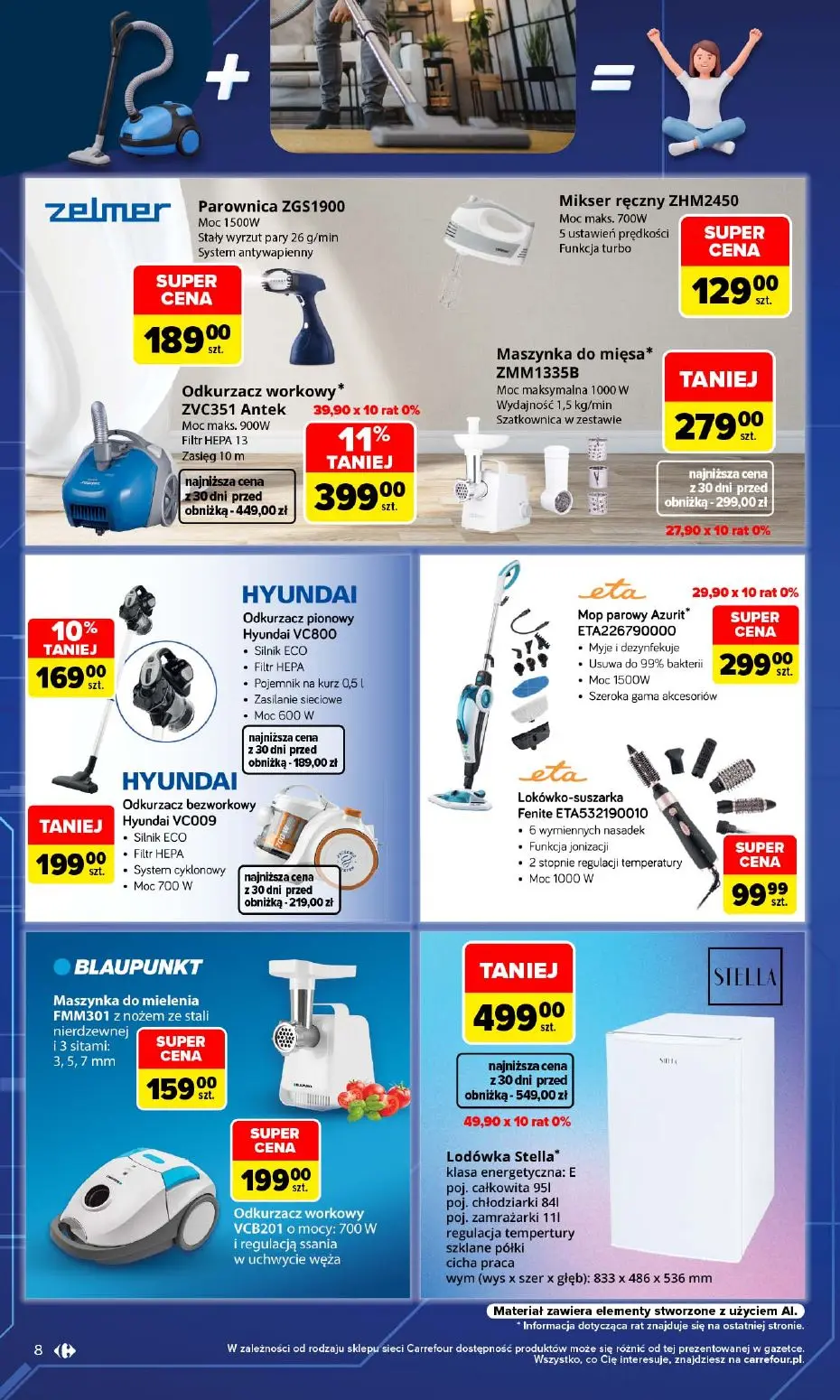 gazetka promocyjna Carrefour W sumie multimedia dla każdego  - Strona 8