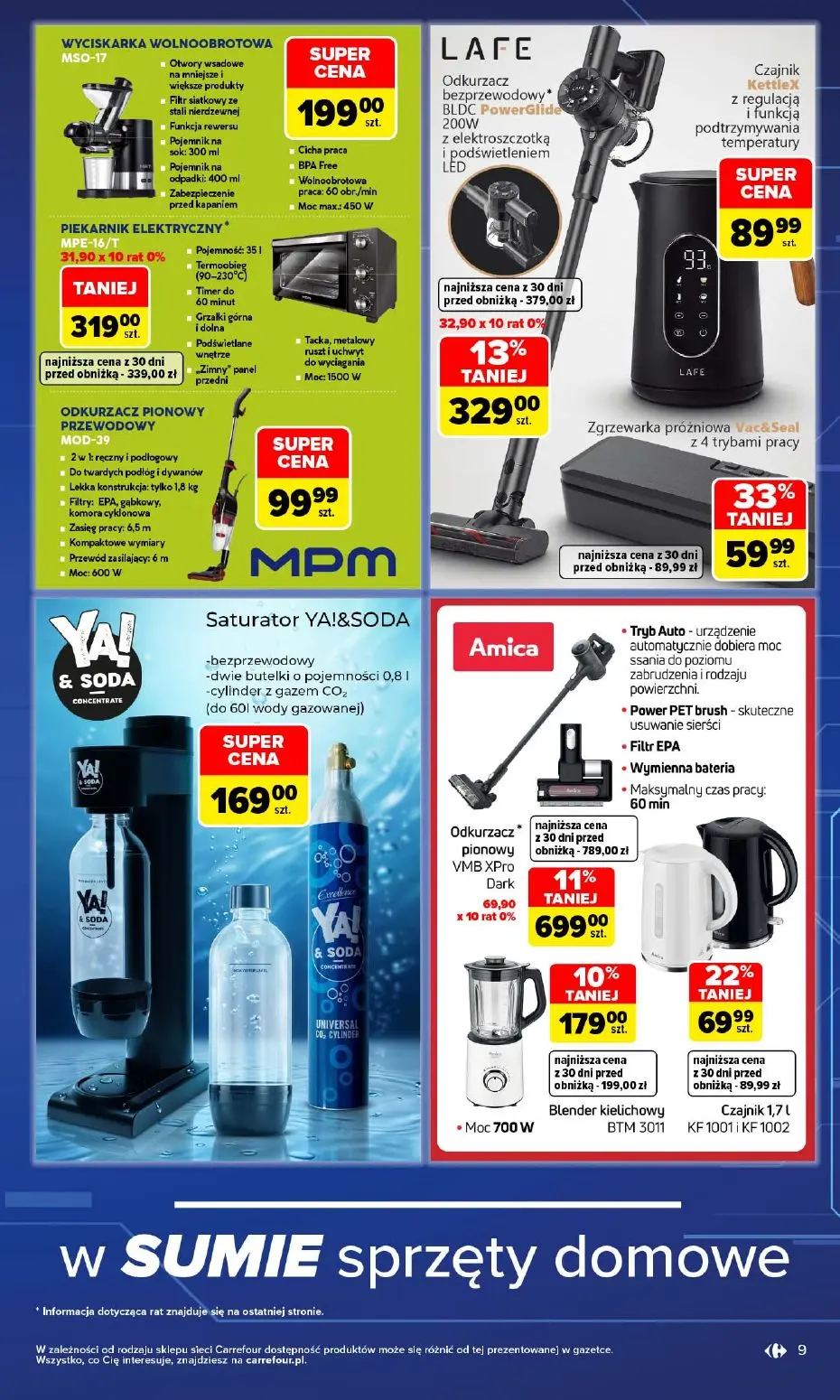 gazetka promocyjna Carrefour W sumie multimedia dla każdego  - Strona 9