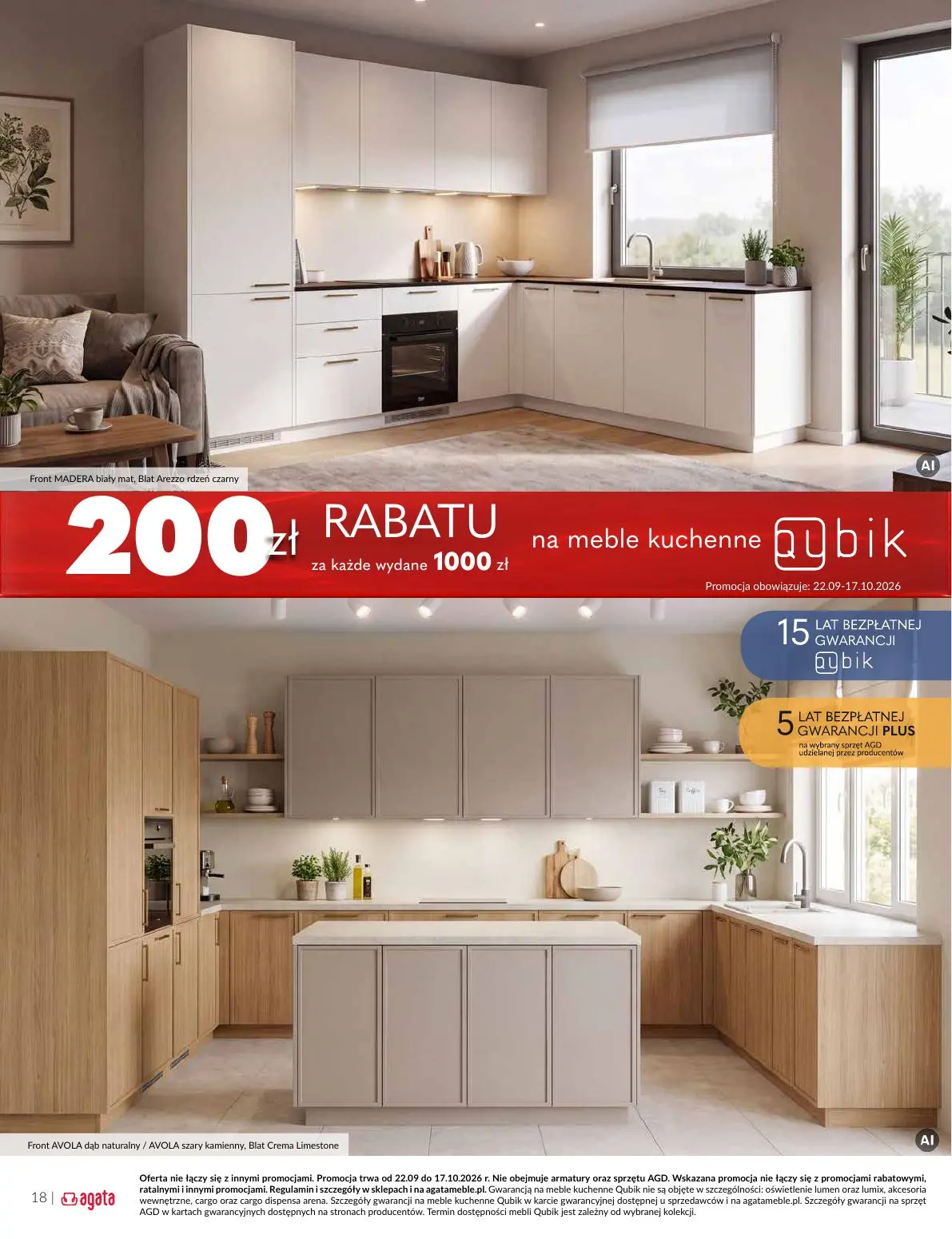gazetka promocyjna Agata Tu widać kobiecą rękę - Strona 18