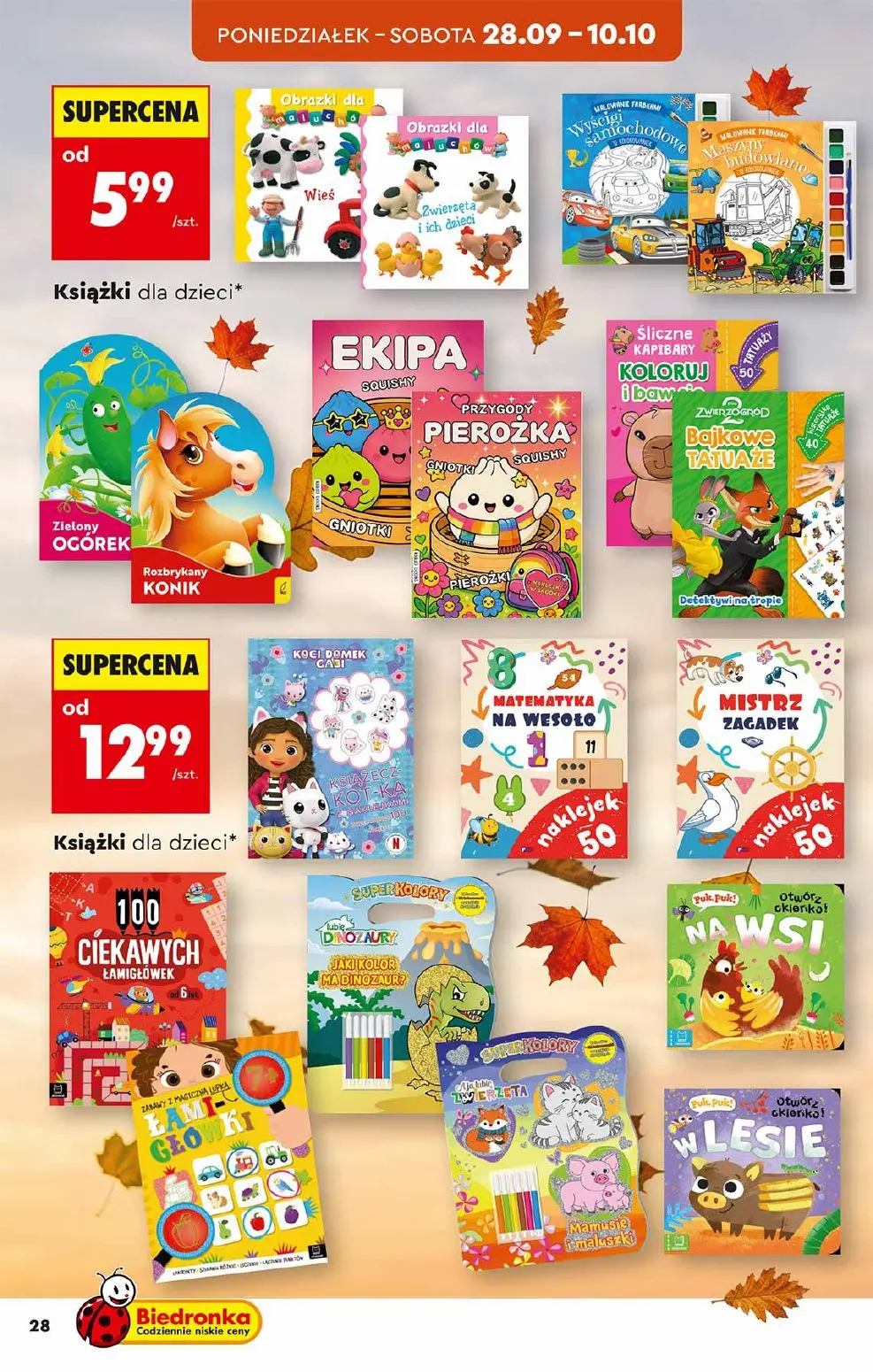 gazetka promocyjna Biedronka Hity i inspiracje - Strona 28
