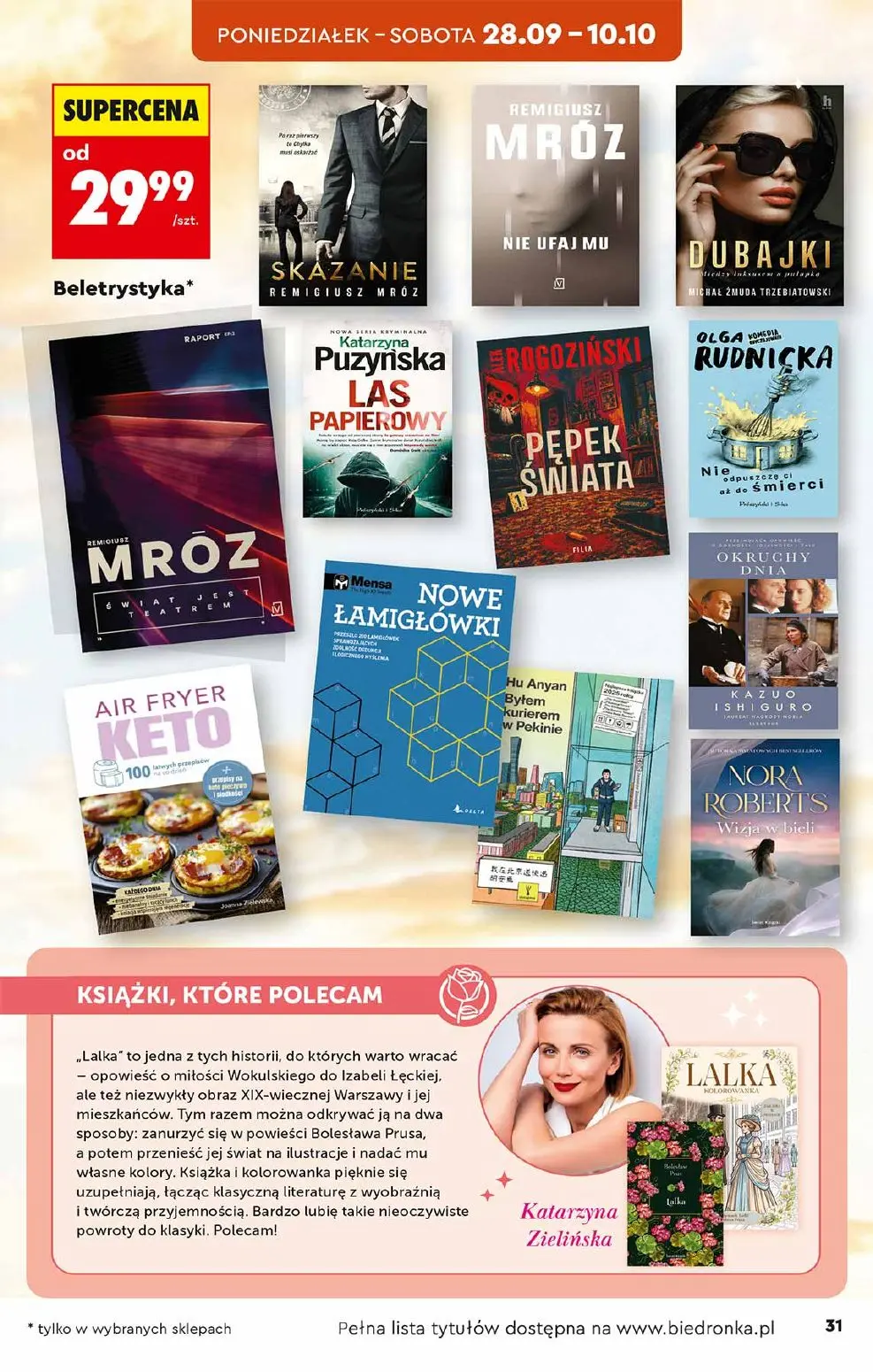 gazetka promocyjna Biedronka Hity i inspiracje - Strona 31
