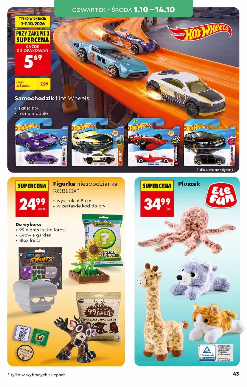 gazetka promocyjna Biedronka Hity i inspiracje - Strona 43