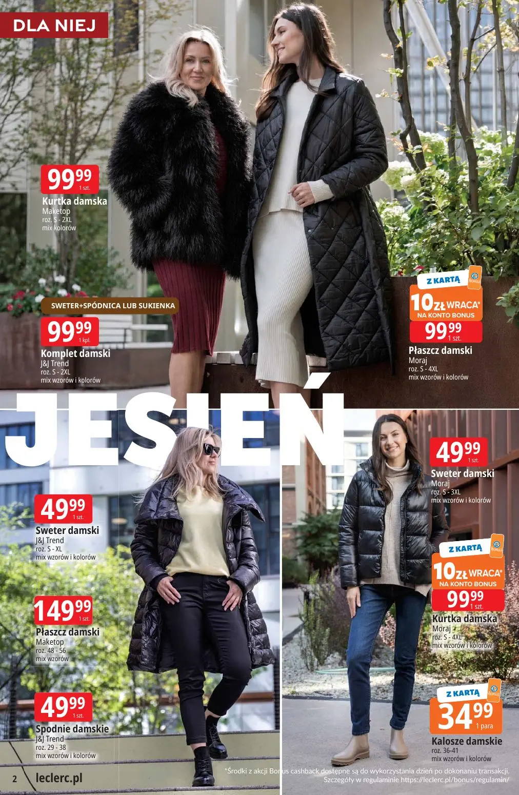 gazetka promocyjna E.Leclerc Czas na jesień - oferta rozszerzona  - Strona 2