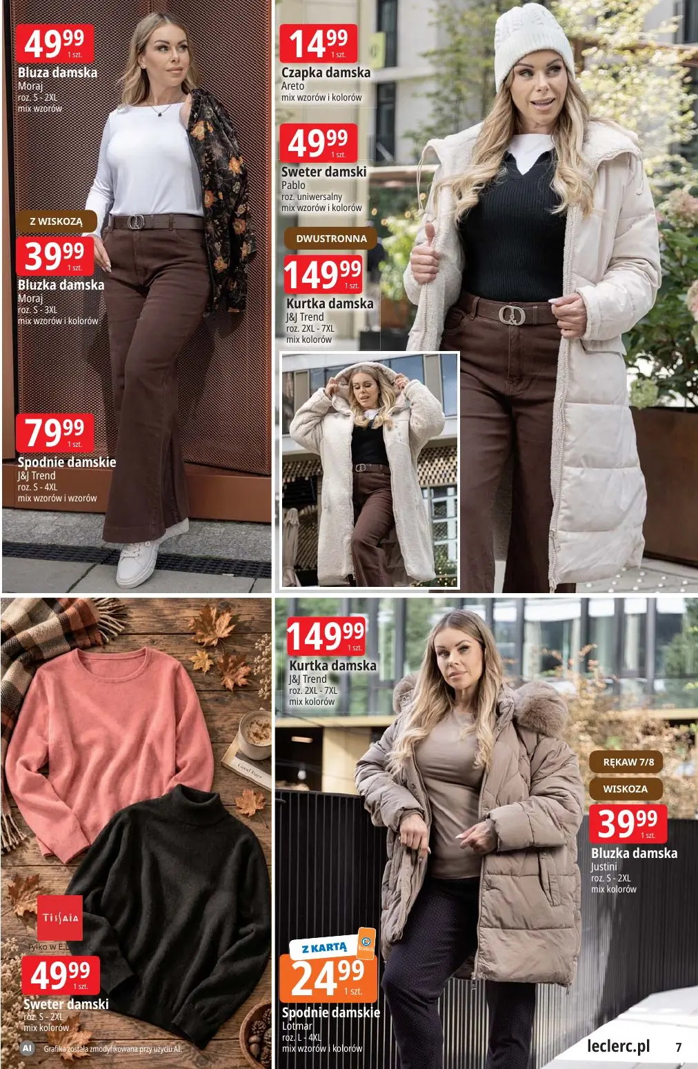 gazetka promocyjna E.Leclerc Czas na jesień - oferta rozszerzona  - Strona 7