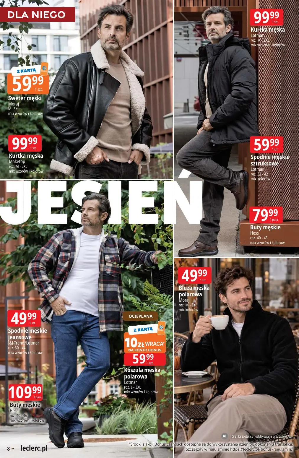 gazetka promocyjna E.Leclerc Czas na jesień - oferta rozszerzona  - Strona 8