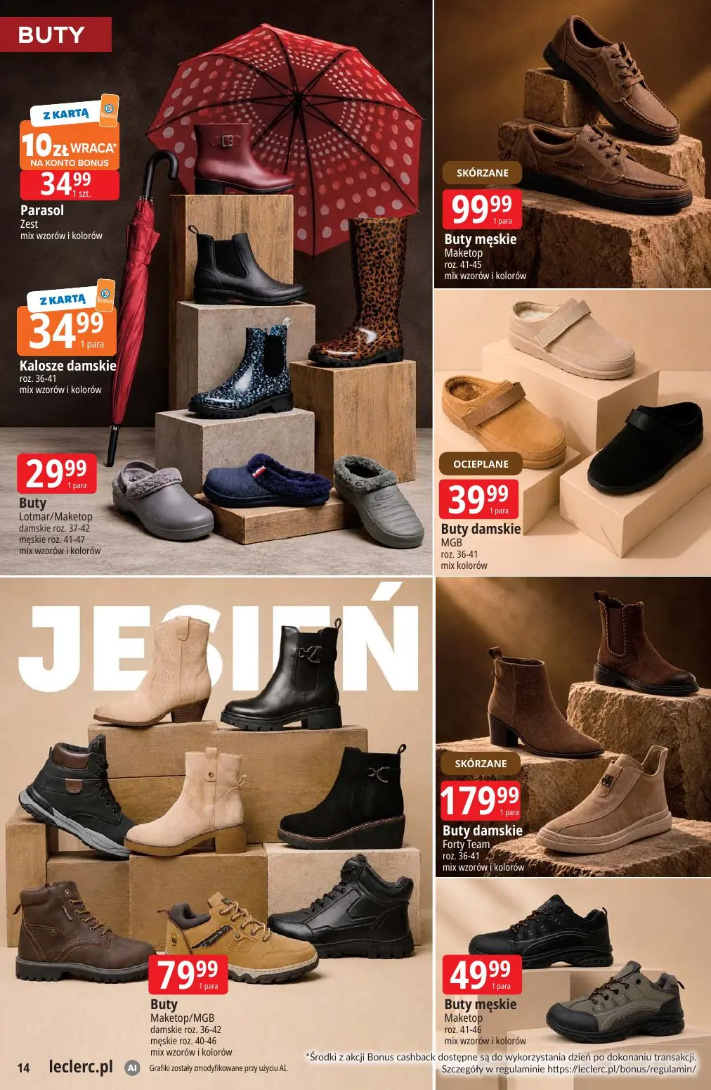 gazetka promocyjna E.Leclerc Czas na jesień - oferta rozszerzona  - Strona 14