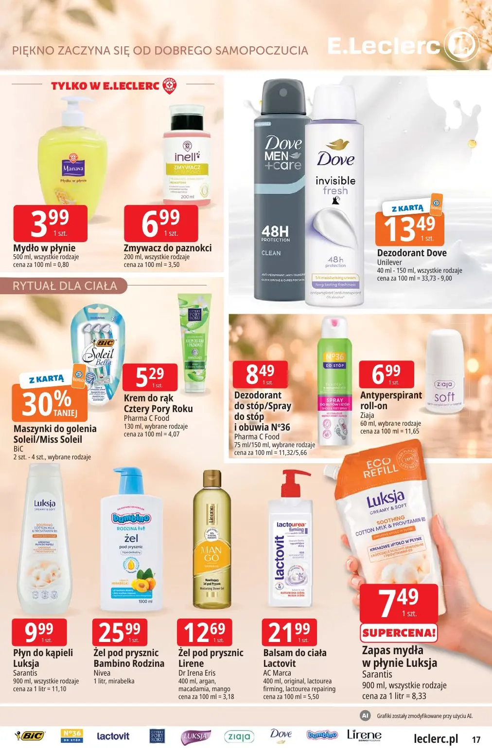 gazetka promocyjna E.Leclerc Czas na jesień - oferta rozszerzona  - Strona 17