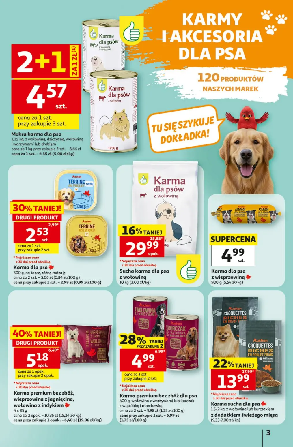 gazetka promocyjna Auchan Świat pupili - Strona 3