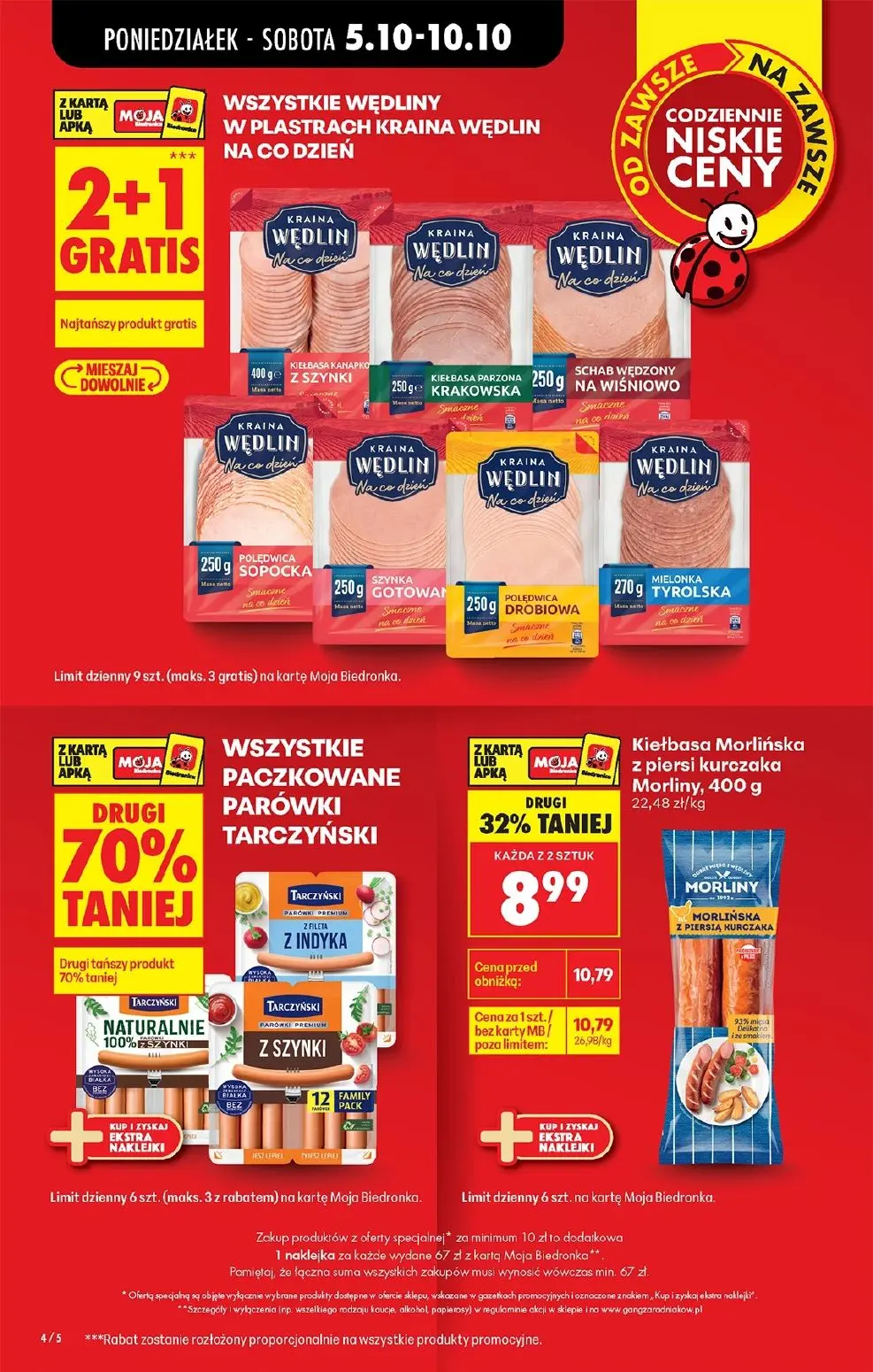 gazetka promocyjna Biedronka Od poniedziałku - Strona 4