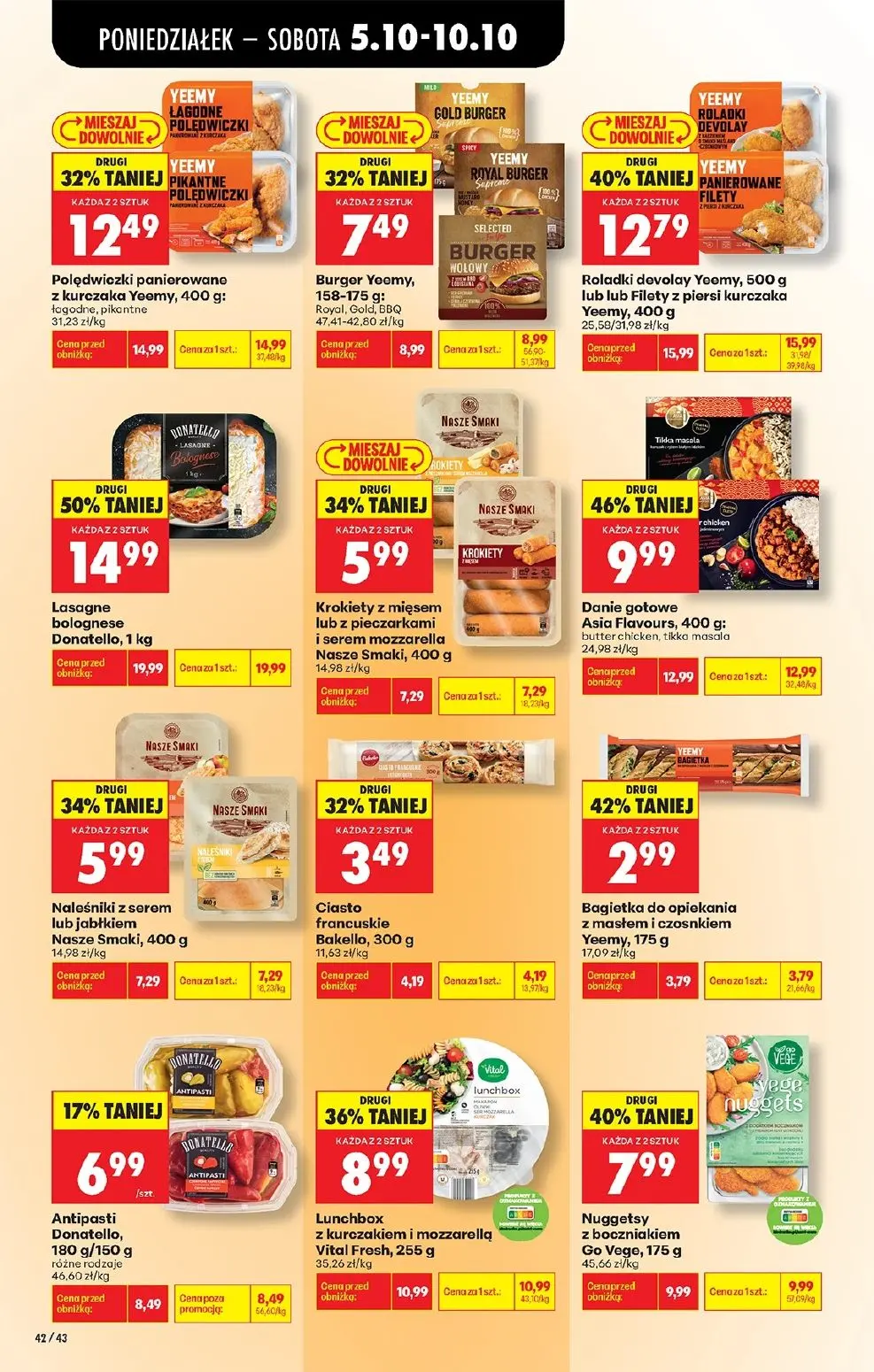 gazetka promocyjna Biedronka Od poniedziałku - Strona 56