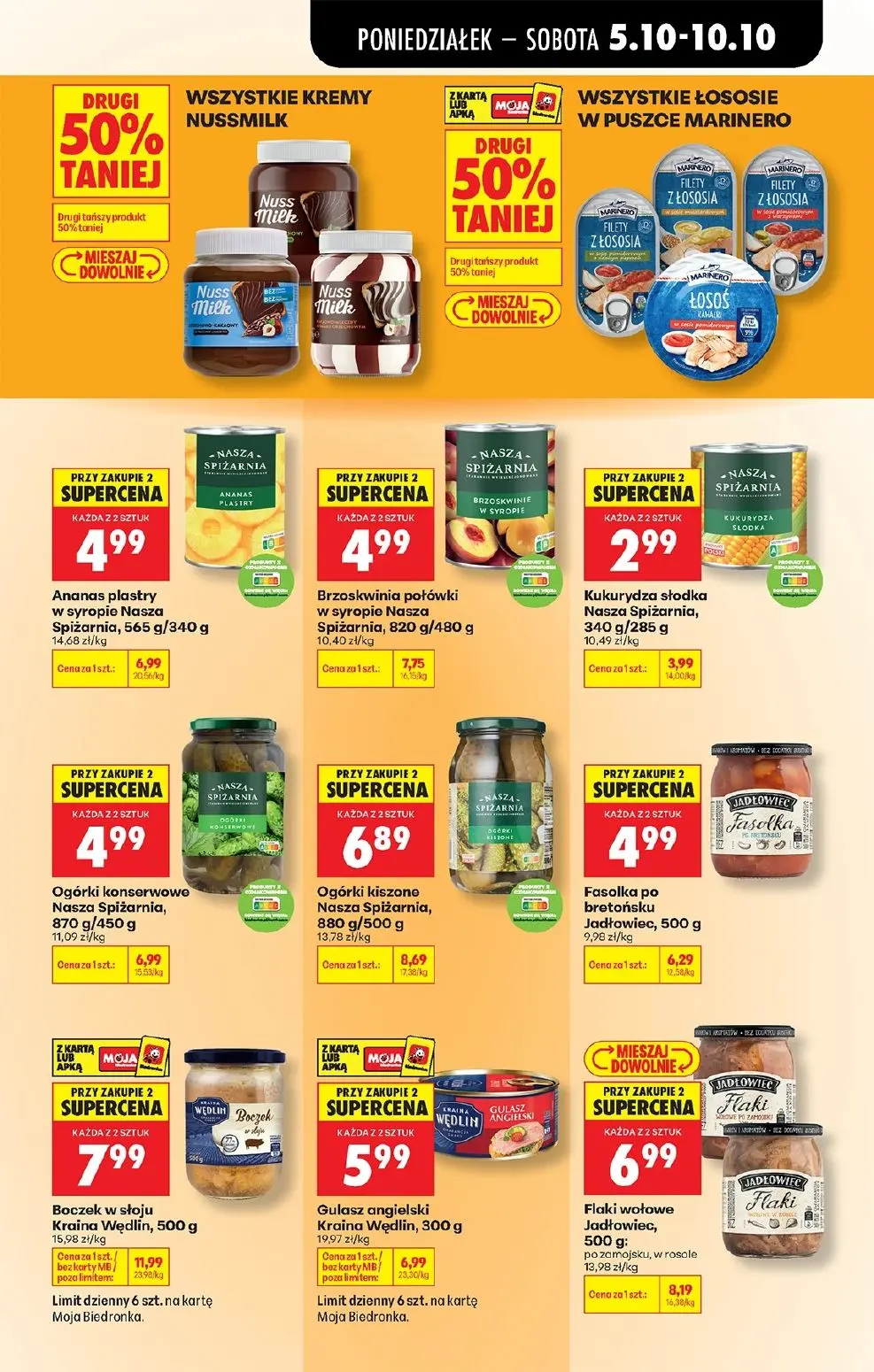gazetka promocyjna Biedronka Od poniedziałku - Strona 59