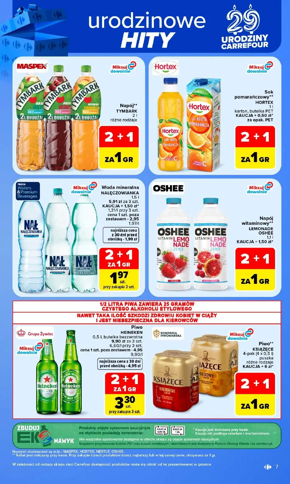 gazetka promocyjna Carrefour Market 29 urodziny Carrefour - Strona 7