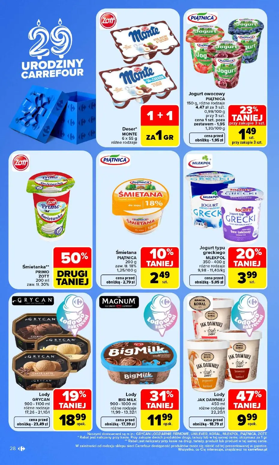 gazetka promocyjna Carrefour Market 29 urodziny Carrefour - Strona 28