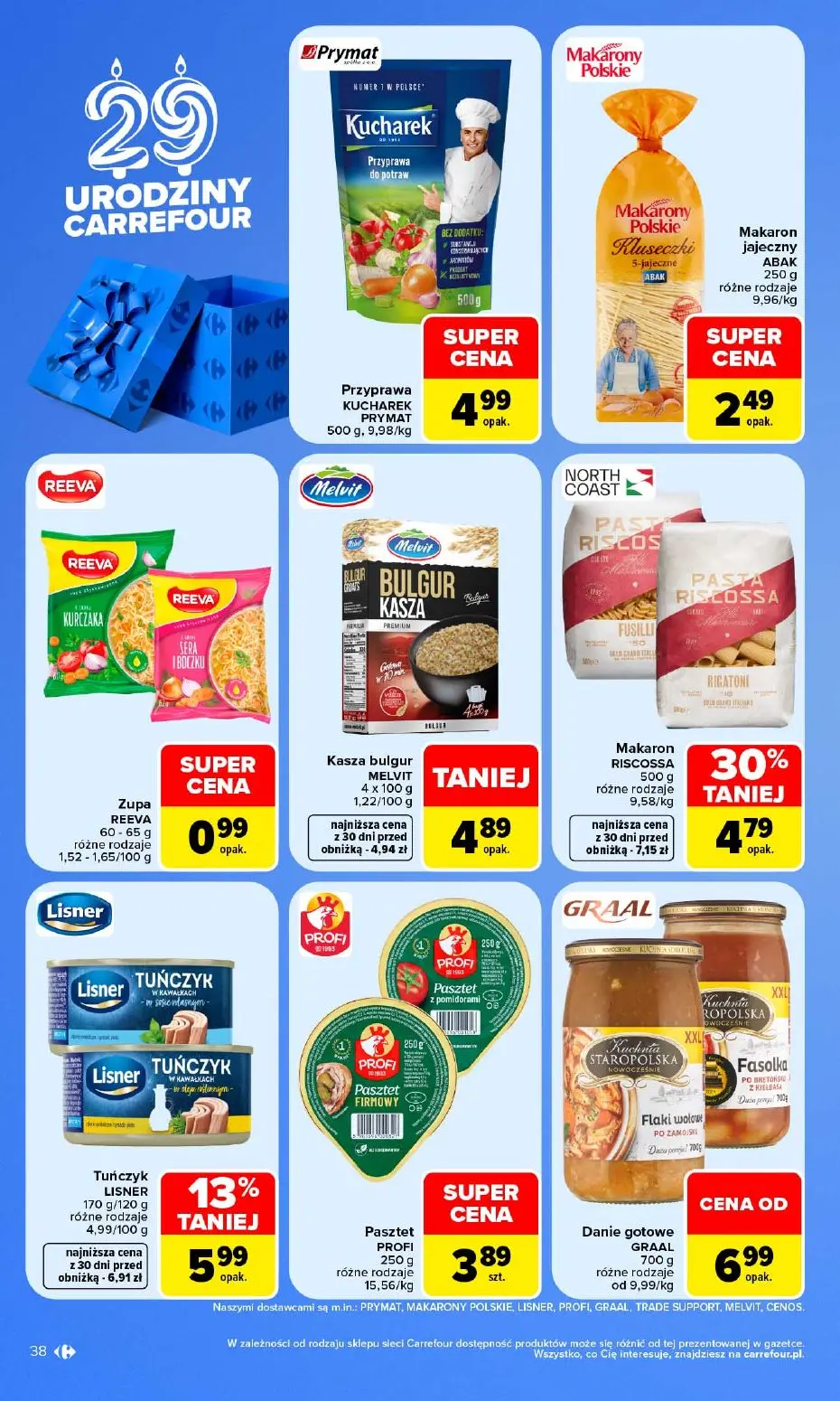 gazetka promocyjna Carrefour Market 29 urodziny Carrefour - Strona 38